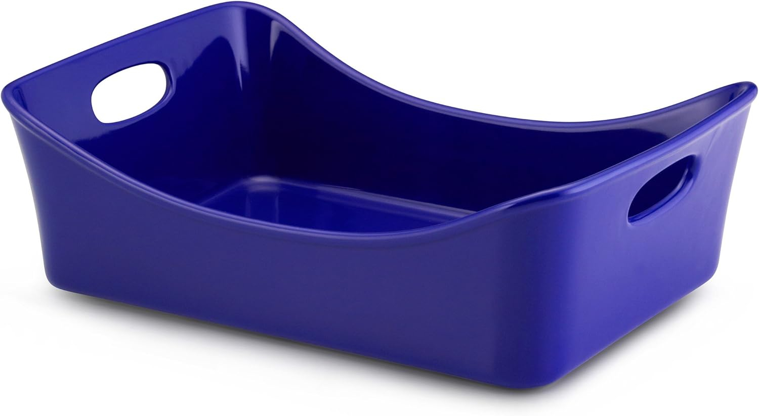 Rachael Ray Ceramics Rectangular Baker, 9-Inch by 13-Inch, Gray