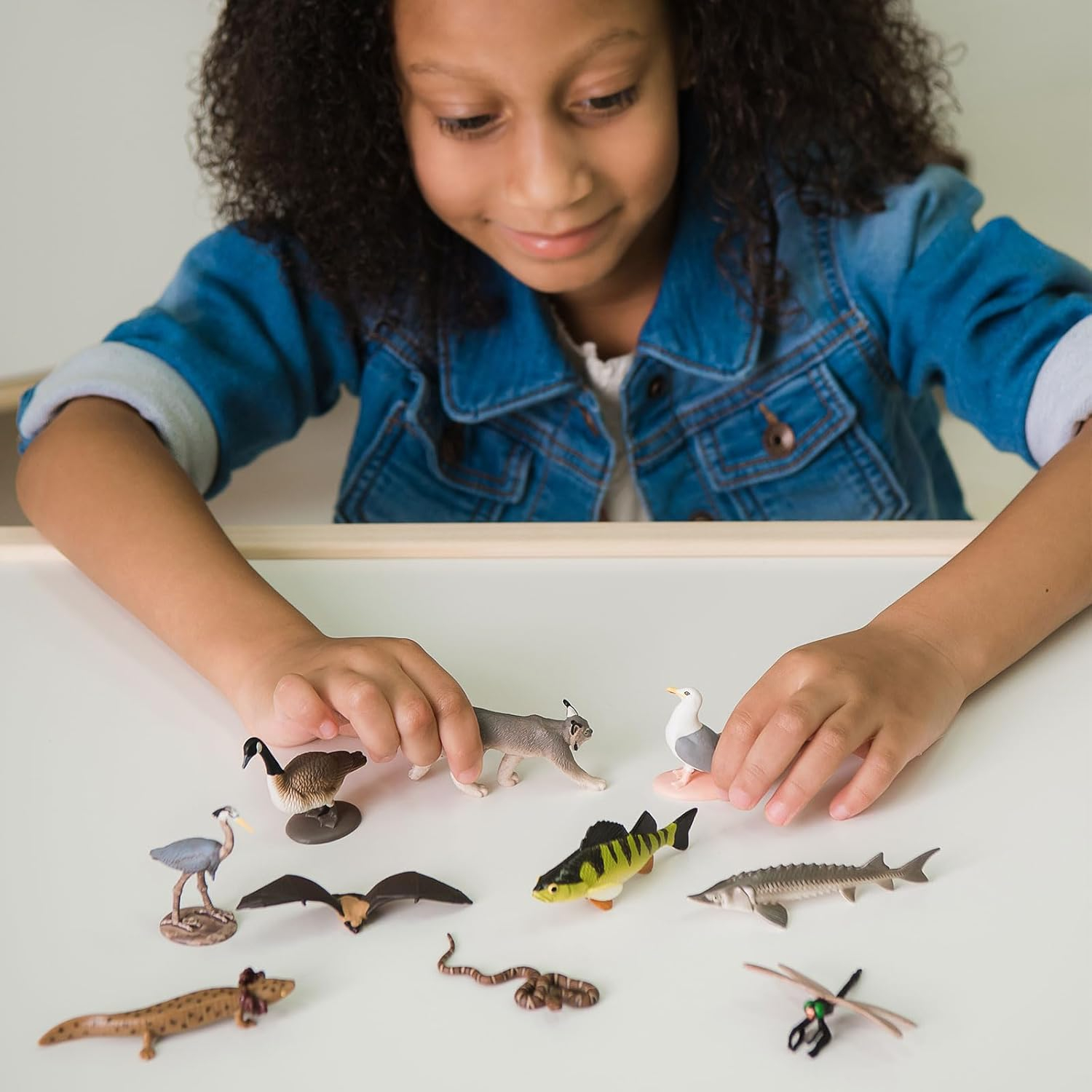Great Lakes Fauna Explorer Toob - 10 Hand-Painted Miniature Animal Figurines