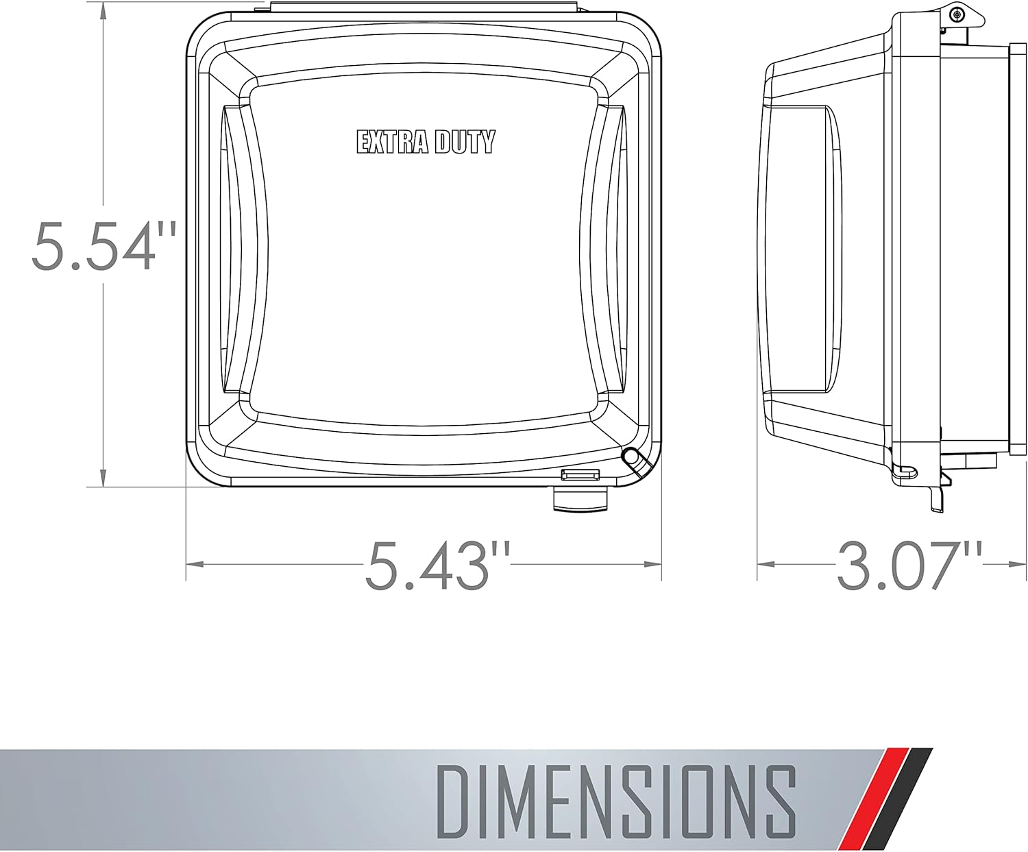 Clear Polycarbonate 2-Gang Weatherproof In-Use Cover