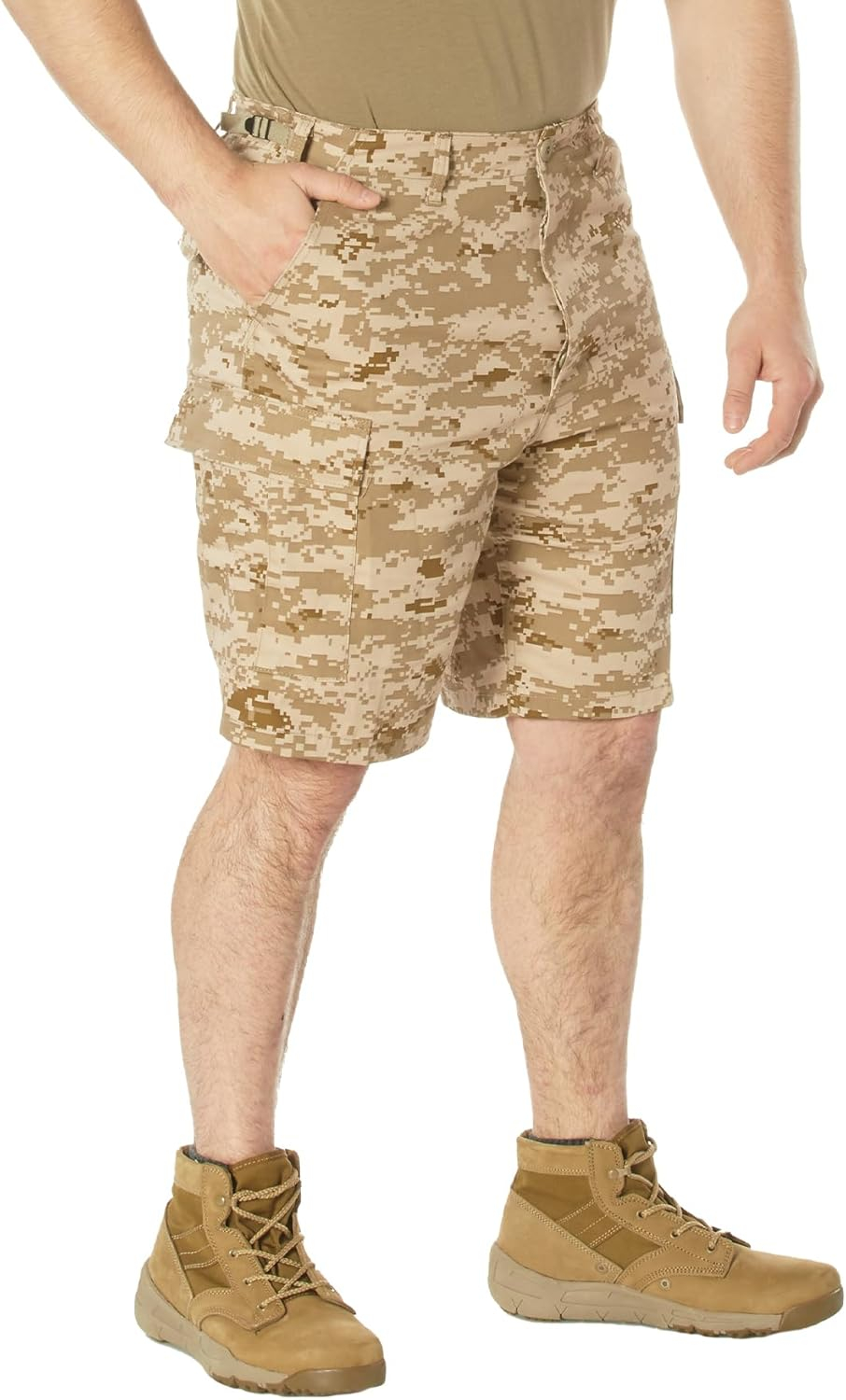 Rothco Digital Camo BDU Shorts,Desert Digital Camo,Large