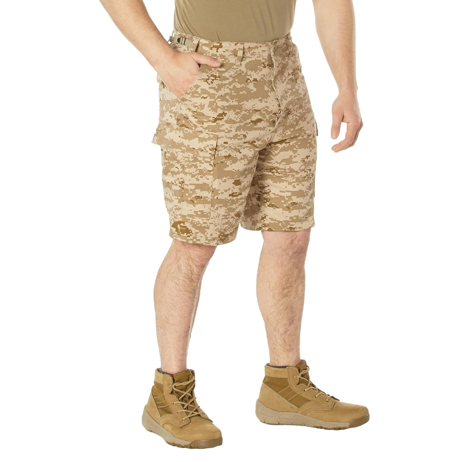 Rothco Digital Camo BDU Shorts,Desert Digital Camo,Large
