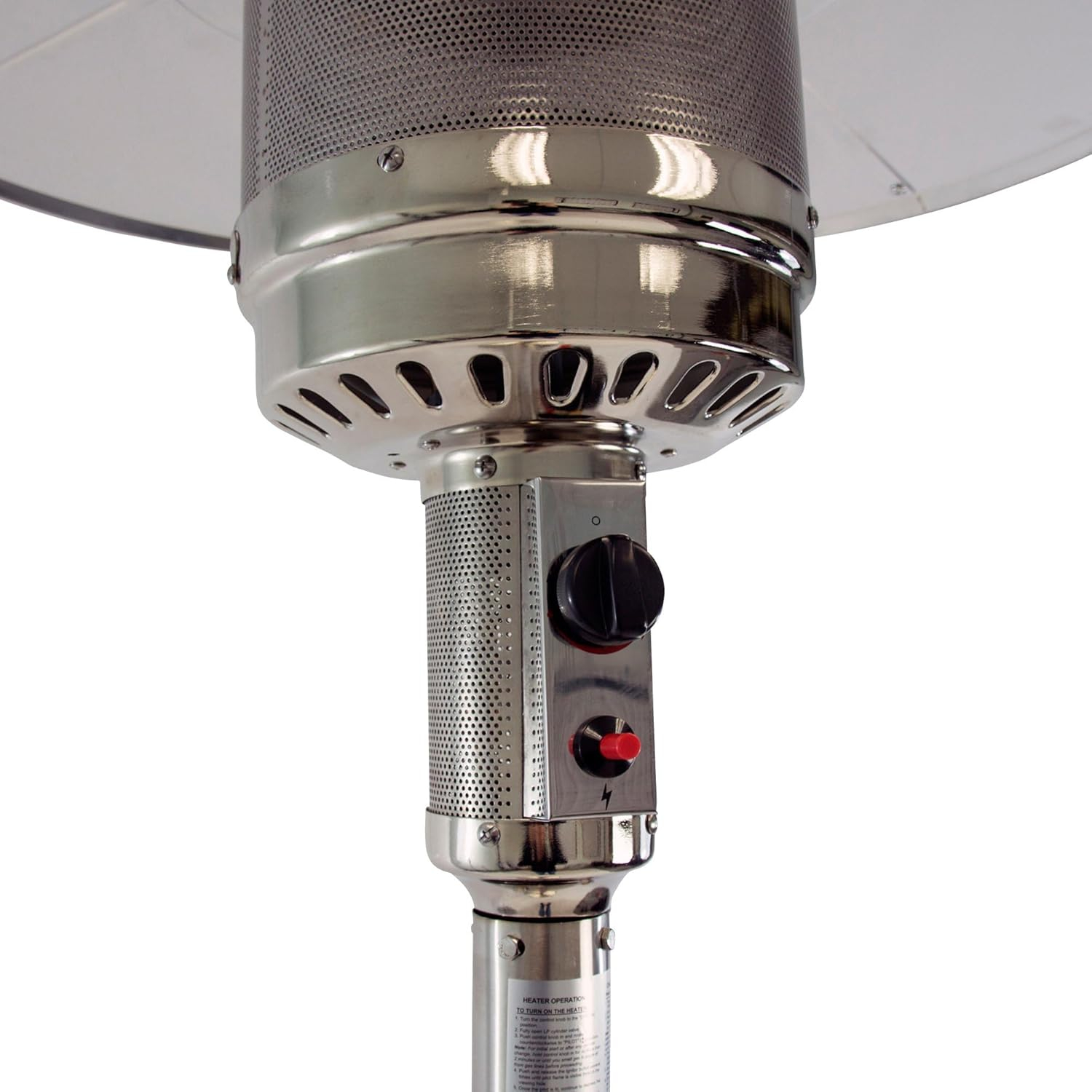 Dyna-Glo 41,000 BTU Deluxe Stainless Steel Propane Patio Heater
