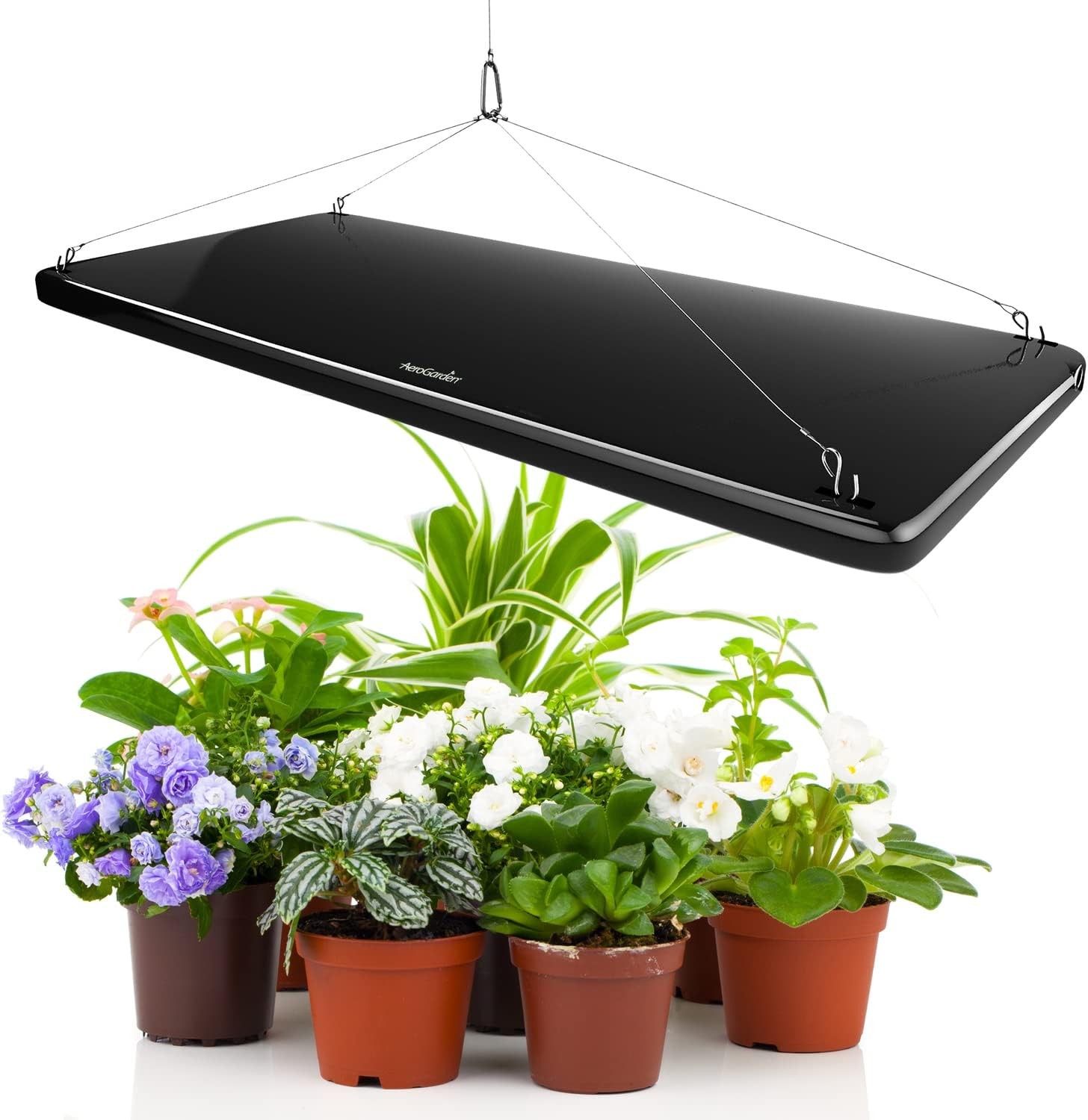 AeroGarden 45W LED Grow Light Panel - Grow Light for Plants, Includes Stand and Hanging Kit