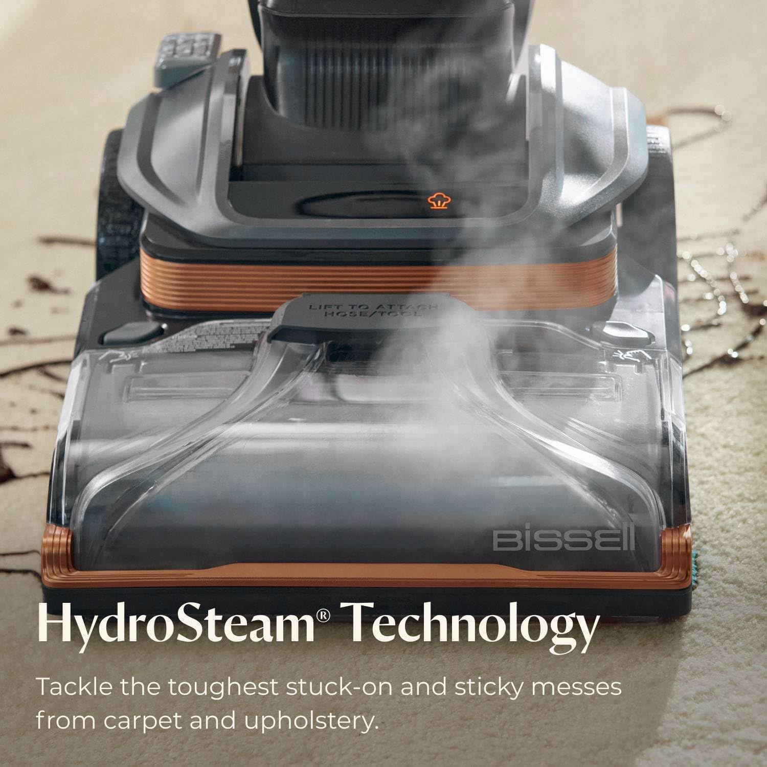BISSELL Revolution HydroSteam Pet Carpet Cleaner