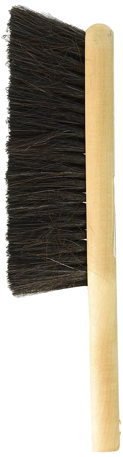 Natural Wood Handle Counter Brush with Synthetic Bristles
