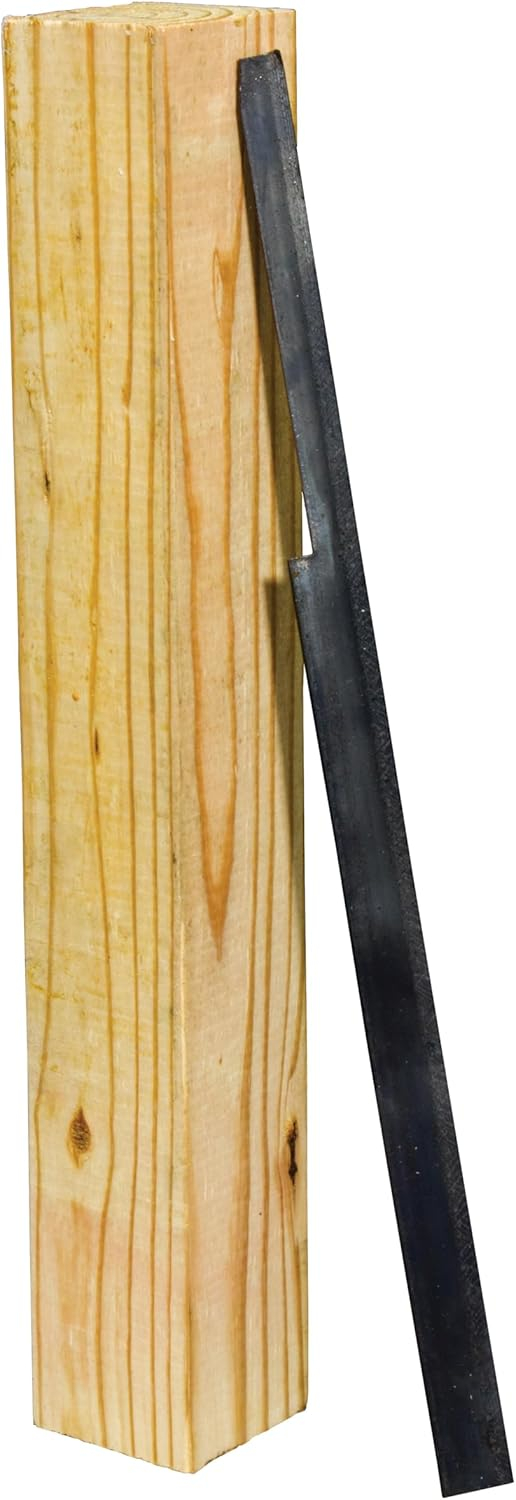 Architectural Mailboxes 4x4 Mailbox Post, No Dig Anchor Kit Insert in Pine Wood
