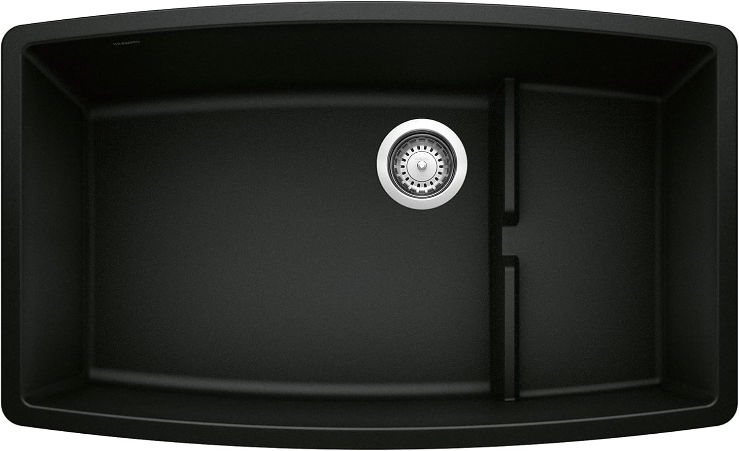 Performa Cascade SILGRANIT 32" L X 20'' W Single Bowl Undermount Kitchen Sink with Colander
