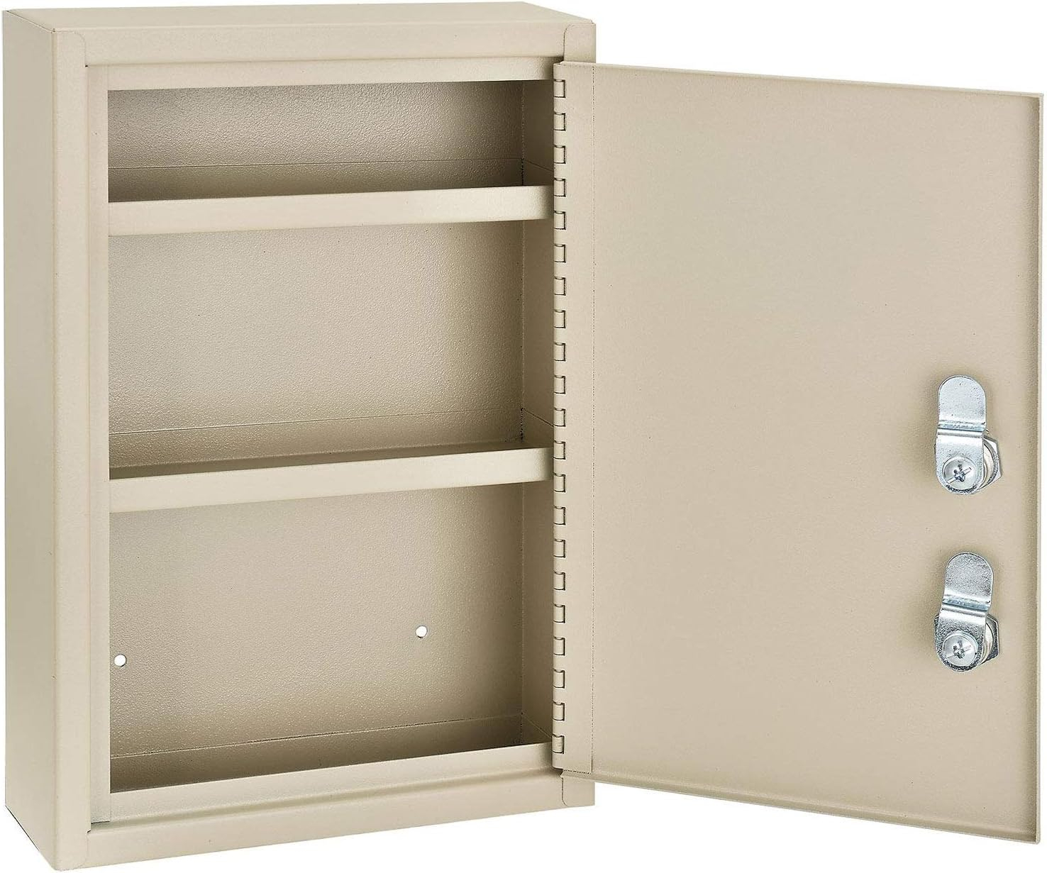 Global Industrial Medical Security Cabinet w/Double Key Locks 8""W x 2-5/8""D x