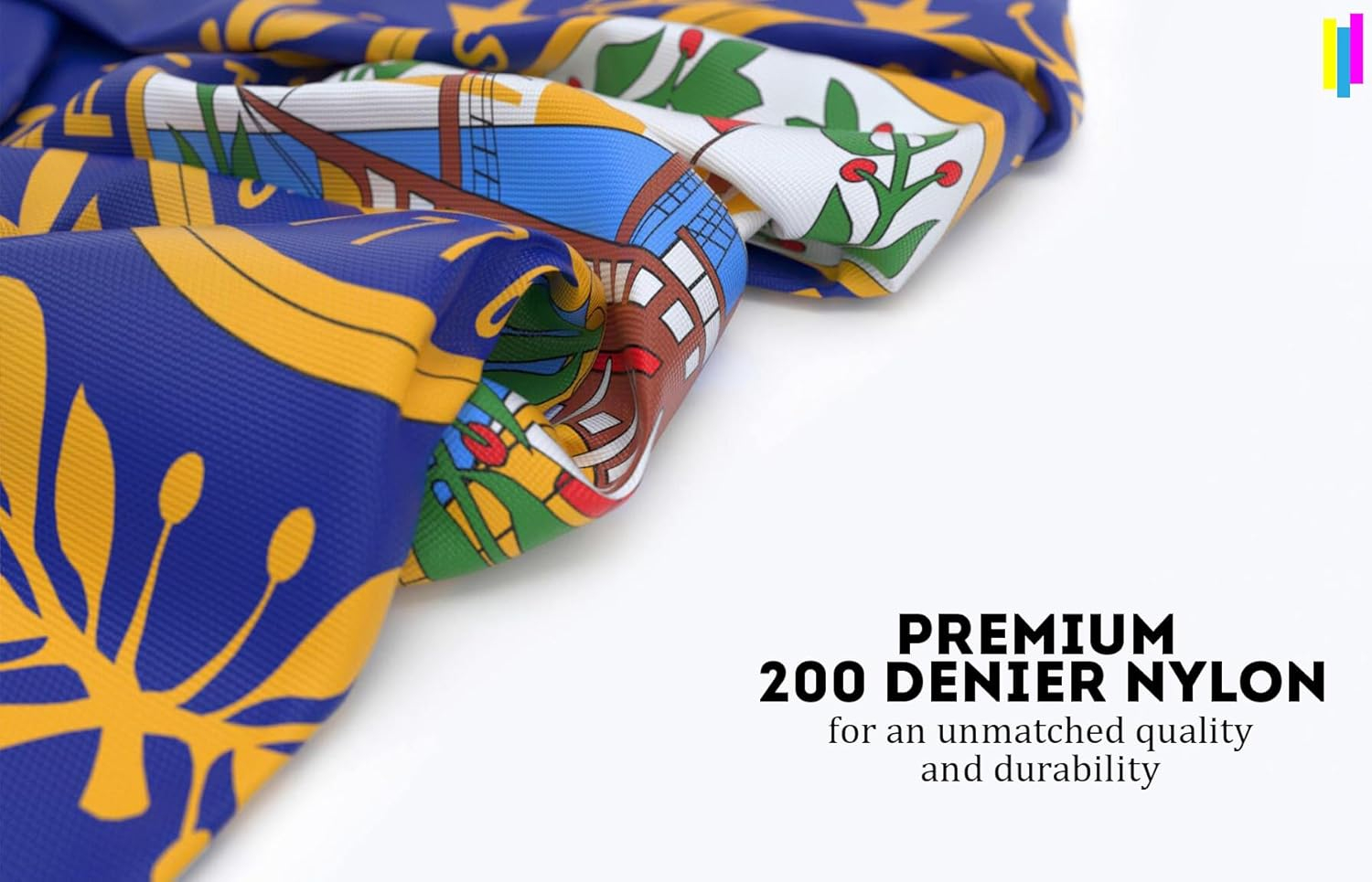 A.G.A.S 4' x 6' 200 Denier Nylon Outdoor Flags & Banners