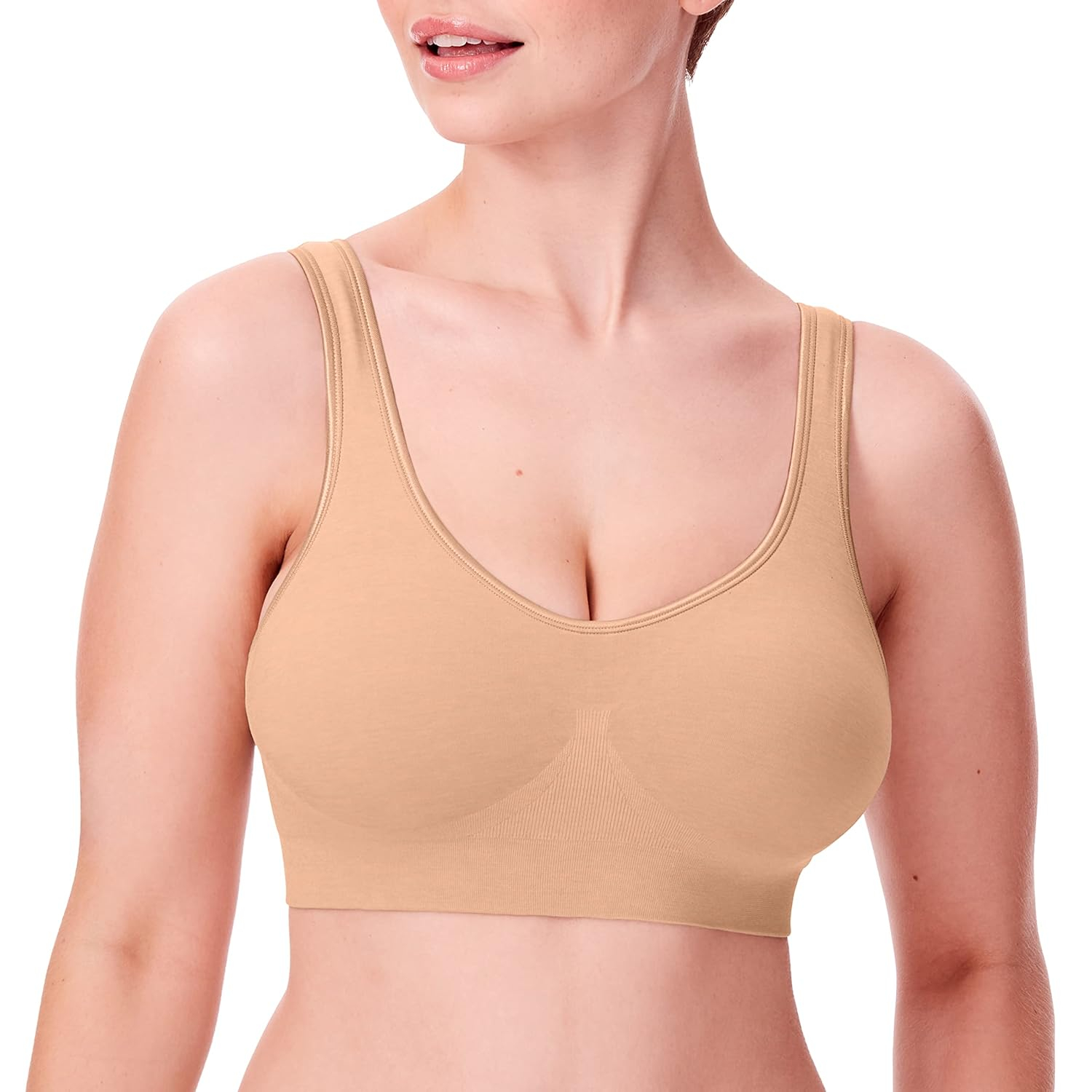 Bali Wirefree Bra Comfort Revolution ComfortFlex Fit Shaping Seamless Adjustable 3488