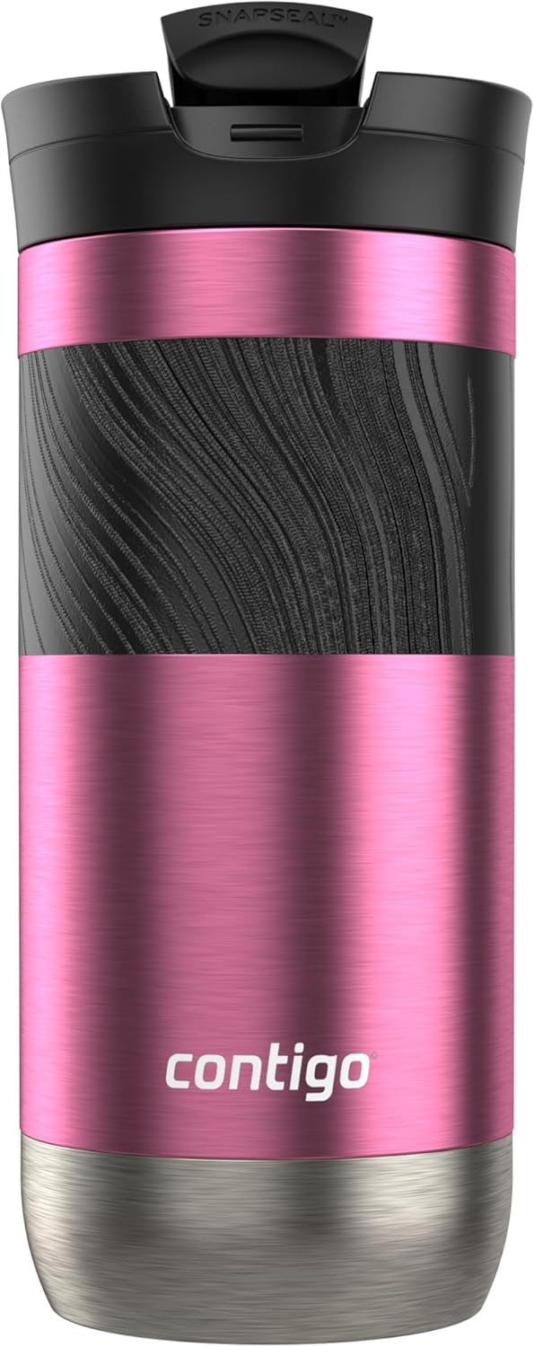 Contigo 16 oz. Byron 2.0 SnapSeal Stainless Steel Travel Mug - Azalea