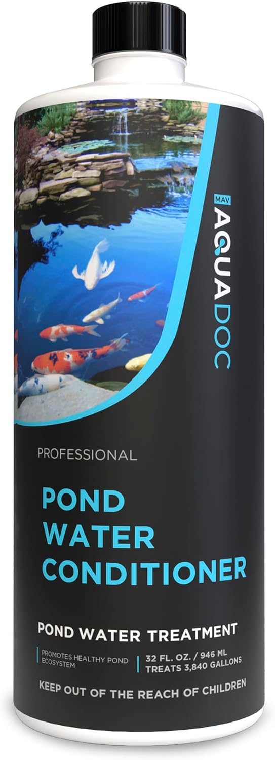 Fish Pond Water Conditioner - Convert tap water to fish-friendly pond water - AquaDoc Pond Supplies