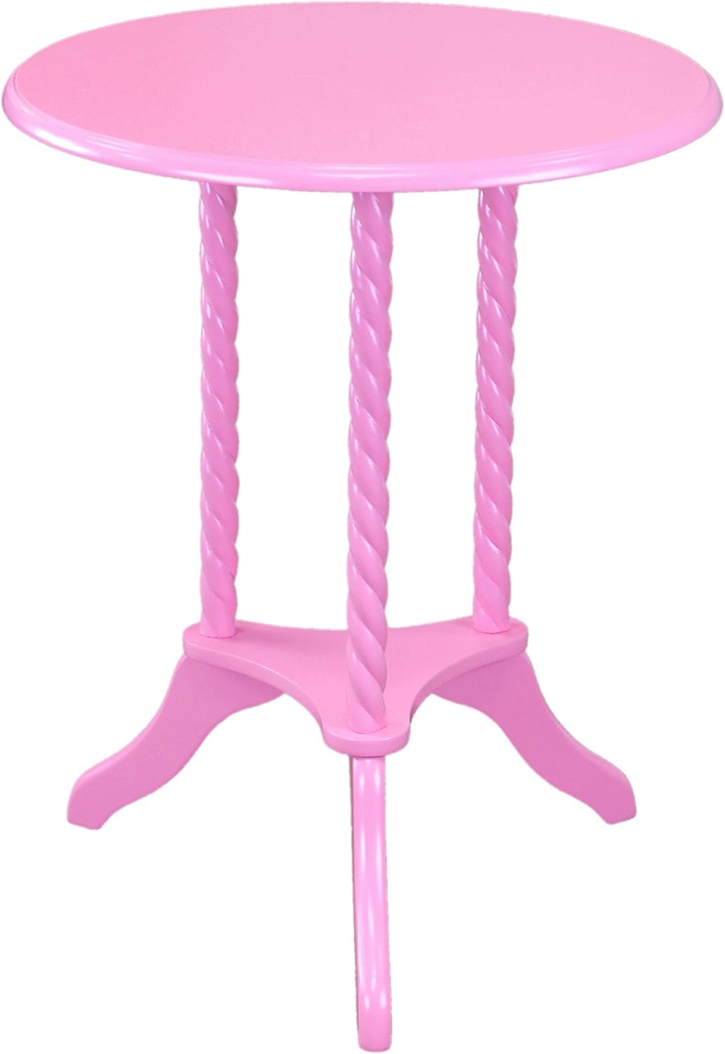 Home Craft Round End Table, Multiple Colors