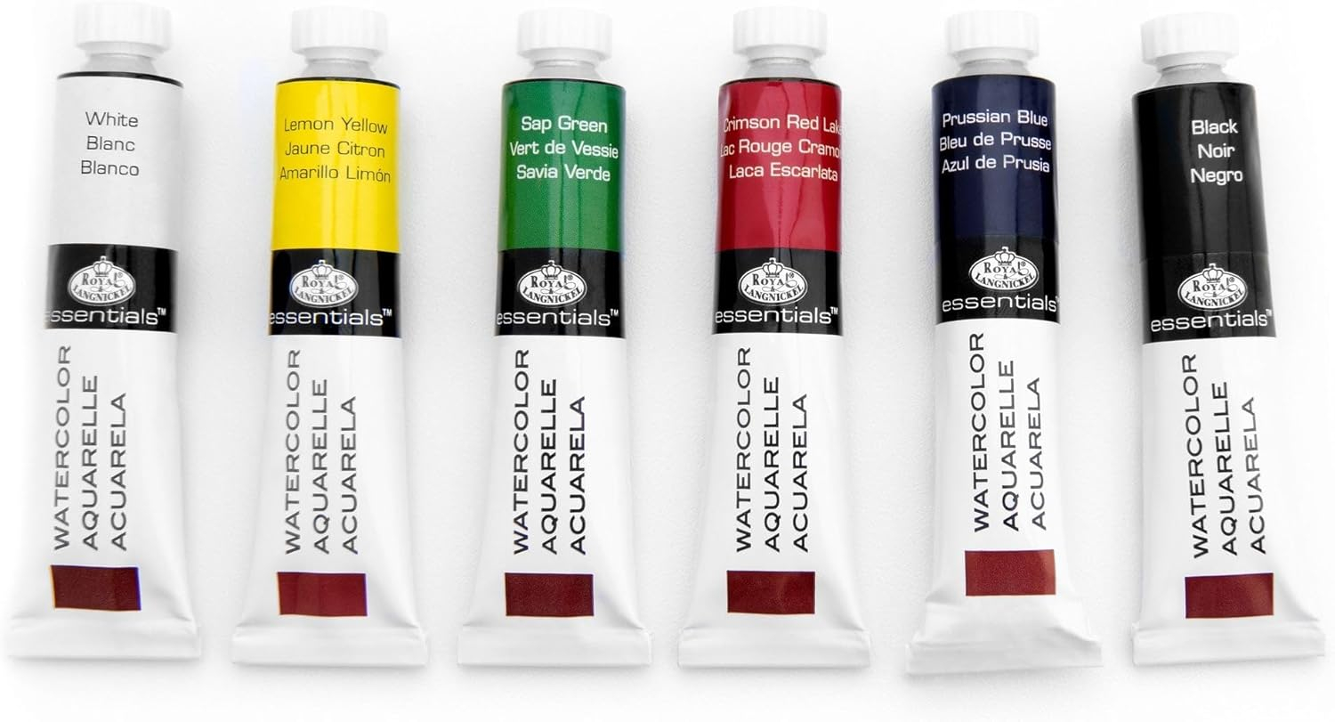 Watercolor Paints 21ml 12/Pkg-Assorted Colors