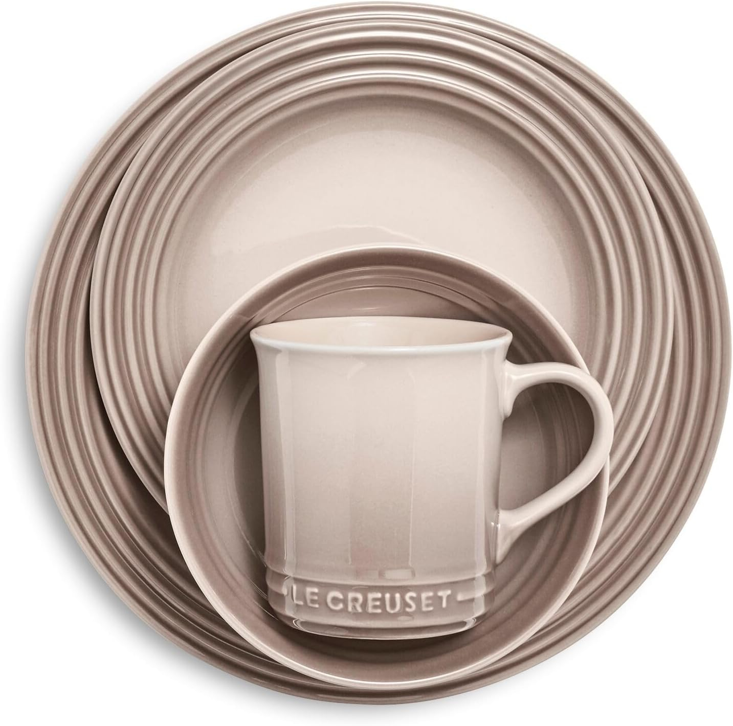 Cerise Ceramic 16-Piece Dinnerware Set