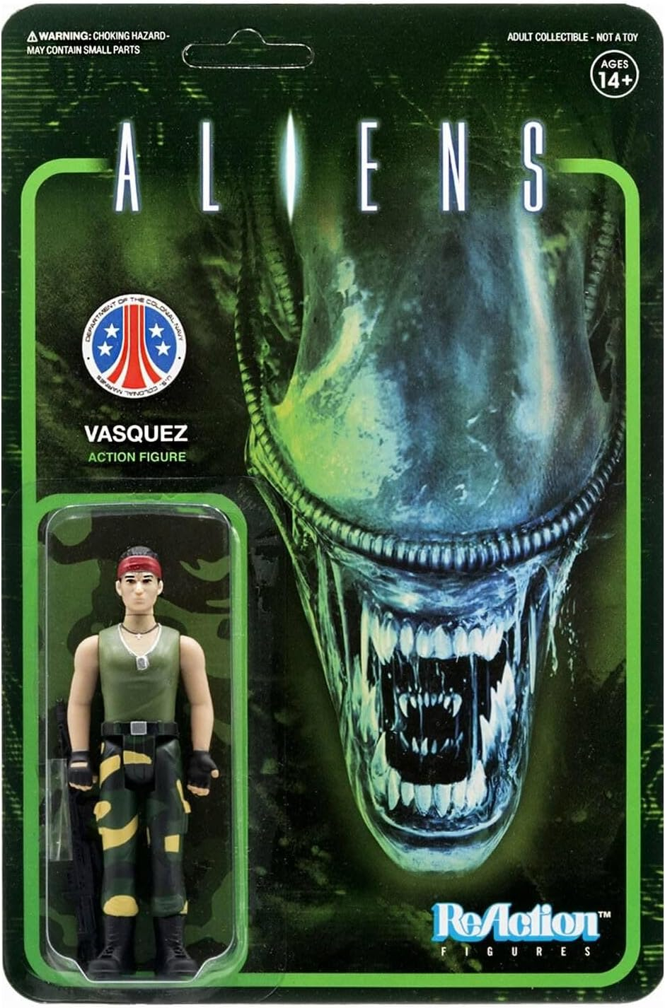 Aliens Vasquez 3 3/4-Inch ReAction Figure