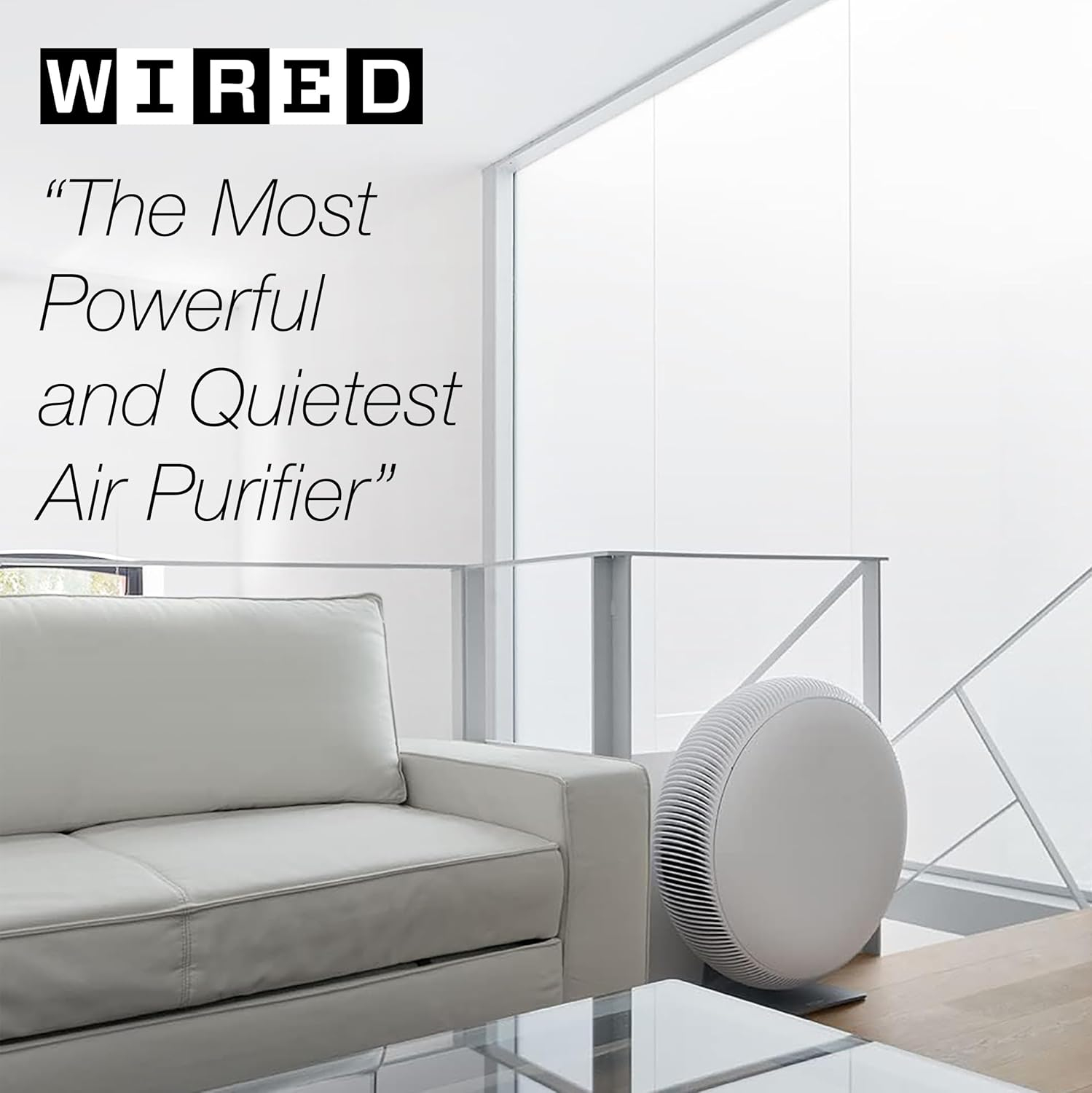 IQAir Atem X Air Purifier for Large Room in Home, Kitchen, Living Room, Office up to 1650 Sq. ft., HyperHEPA Filters Viruses, Bacteria, Allergies, Asthma, Mold, Pets, Dust, Odor; Made in Germany