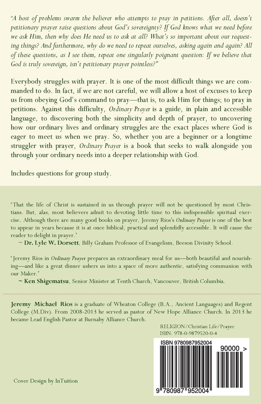 Ordinary Prayer: Encountering God Through Everyday Needs