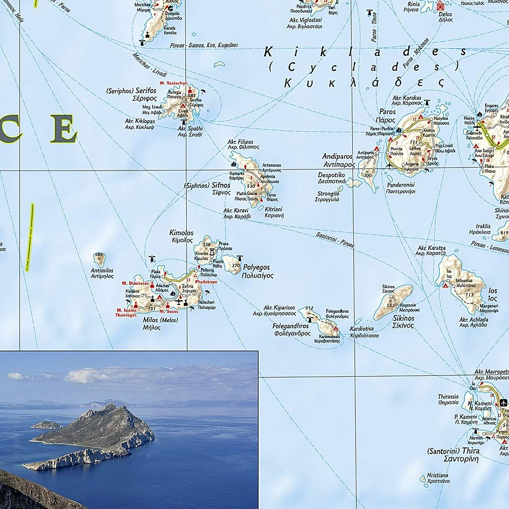 National geographic adventure travel maps: greece adventure travel map (other): 9781566956215