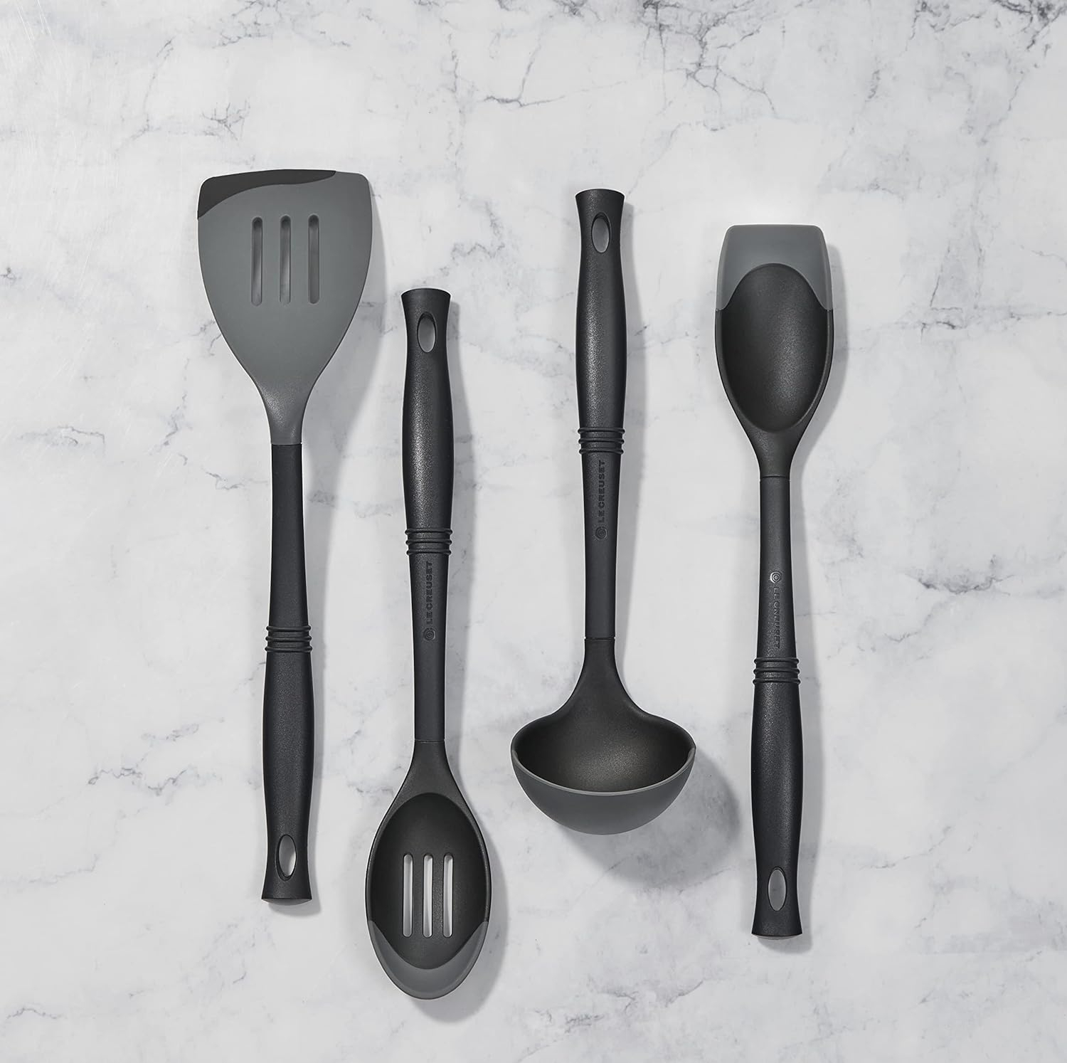 Le Creuset Le Creuset Revolution Bi-Material Slotted Spatula 13.5 In. Oyster