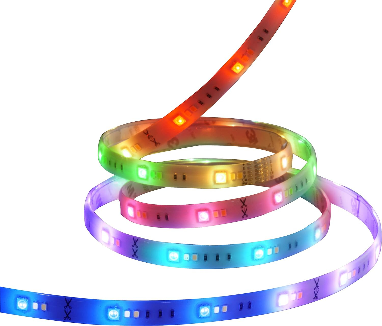 Smart LED Color-Changing Tape Light with WiFi Control