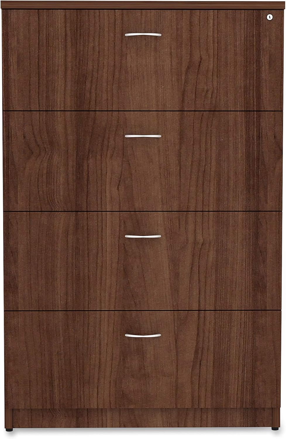 Lorell Essentials Lateral File - Top, 35.5" x 22" x 54.8" - 4 x File Drawer(s) - Material: Polyvinyl Chloride (PVC) Edge
