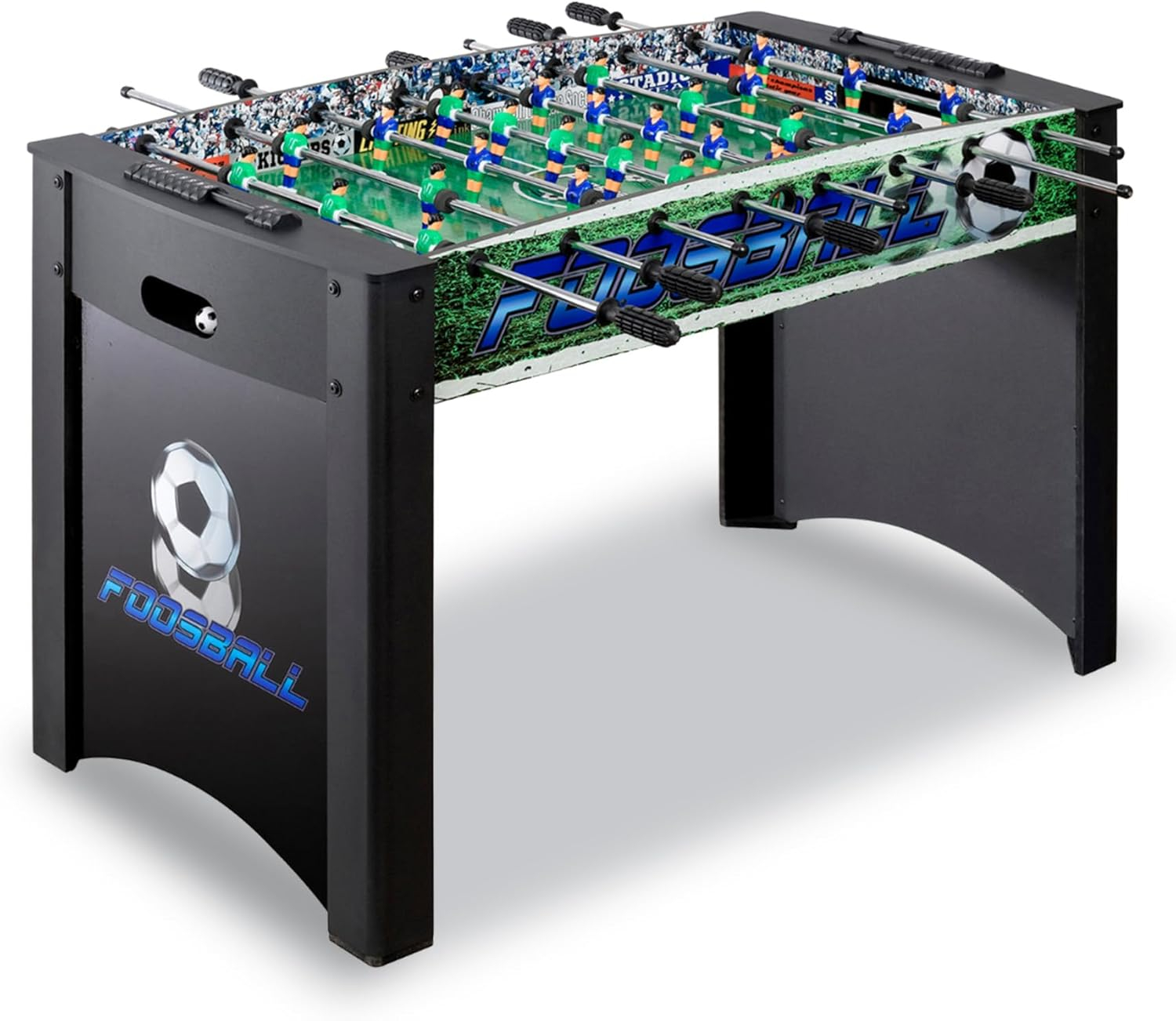 Hathaway Playoff 4-Foot Foosball Table, with Analog Scoring and Leg Levelers