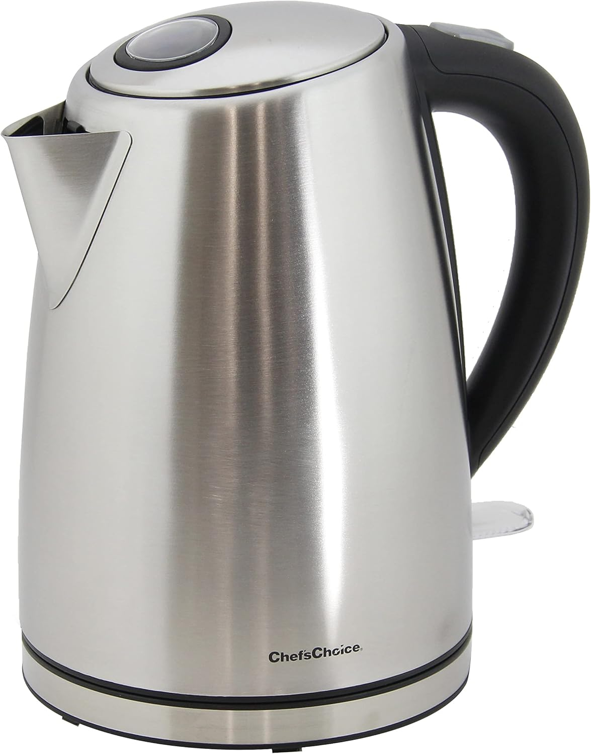 Chef'sChoice Model 681 Cordless Electric Kettle with Auto-Shutoff, 1.7 Liter Capacity, in Brushed Stainless Steel (6810001)
