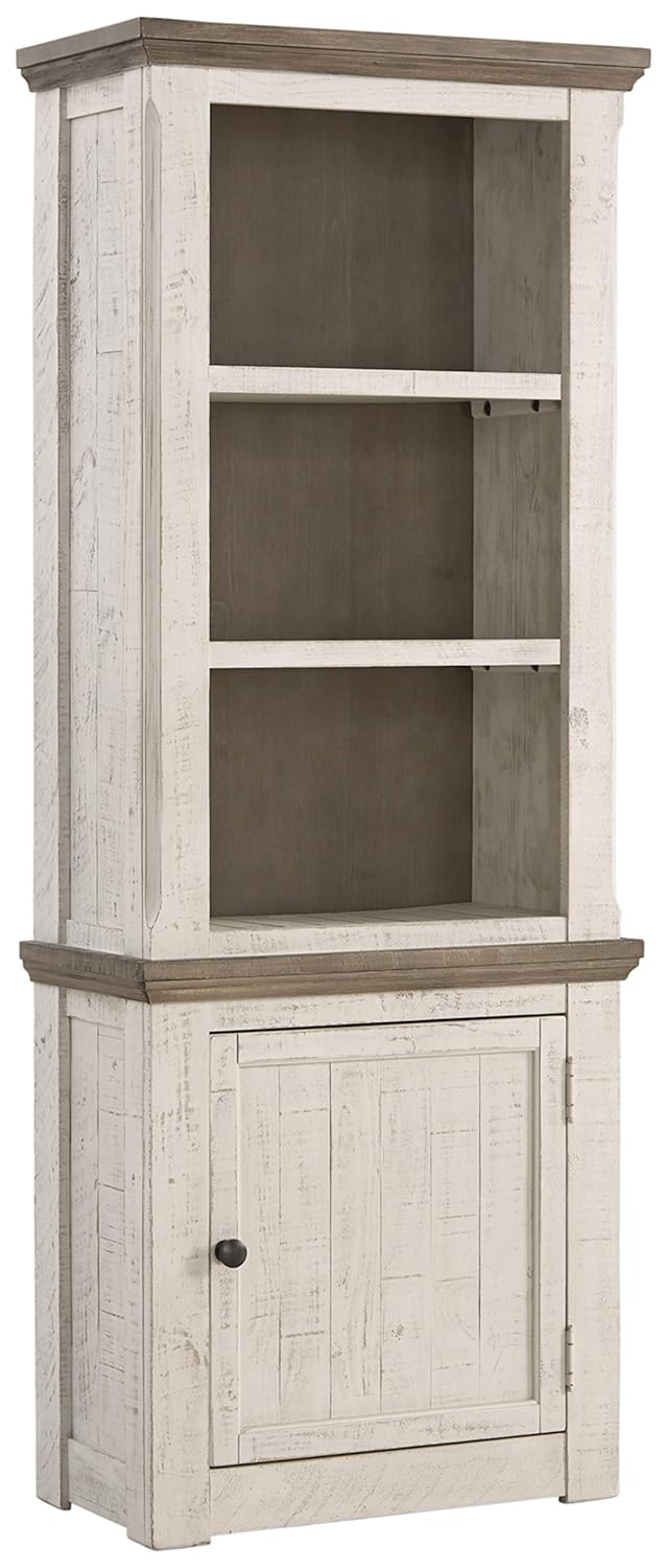 Signature Design by Ashley Casual Havalance Right Pier Cabinet  Two-tone