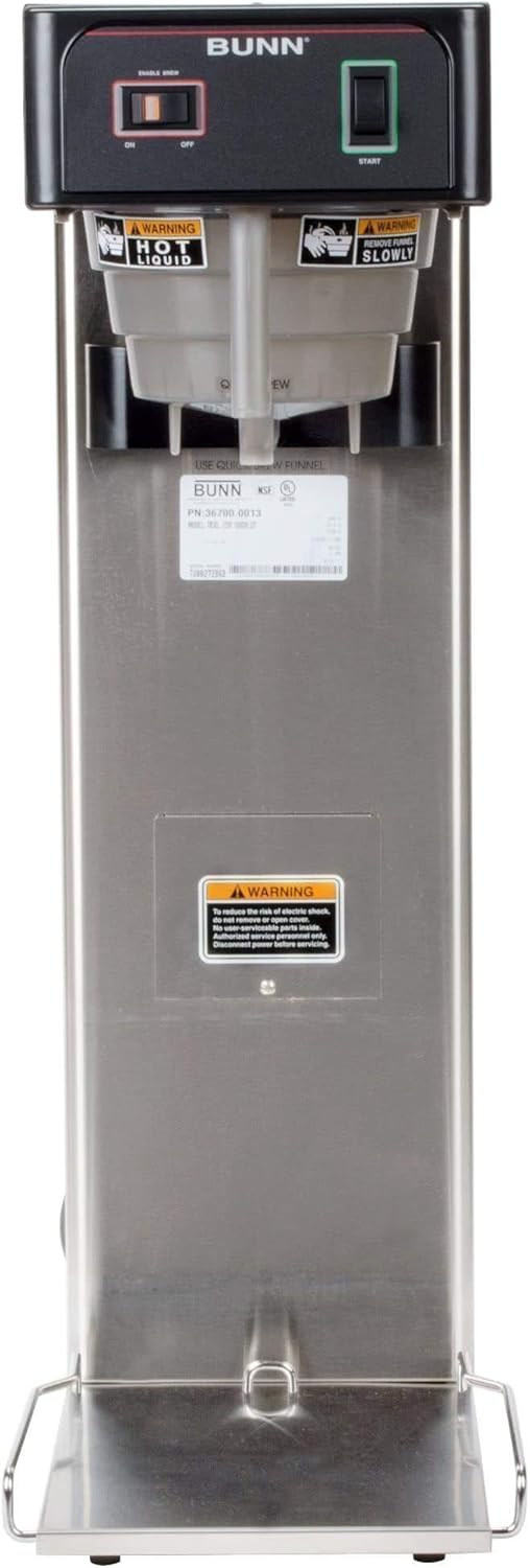 Stainless Steel 14.4 qt Direct Serve Iced Tea Maker