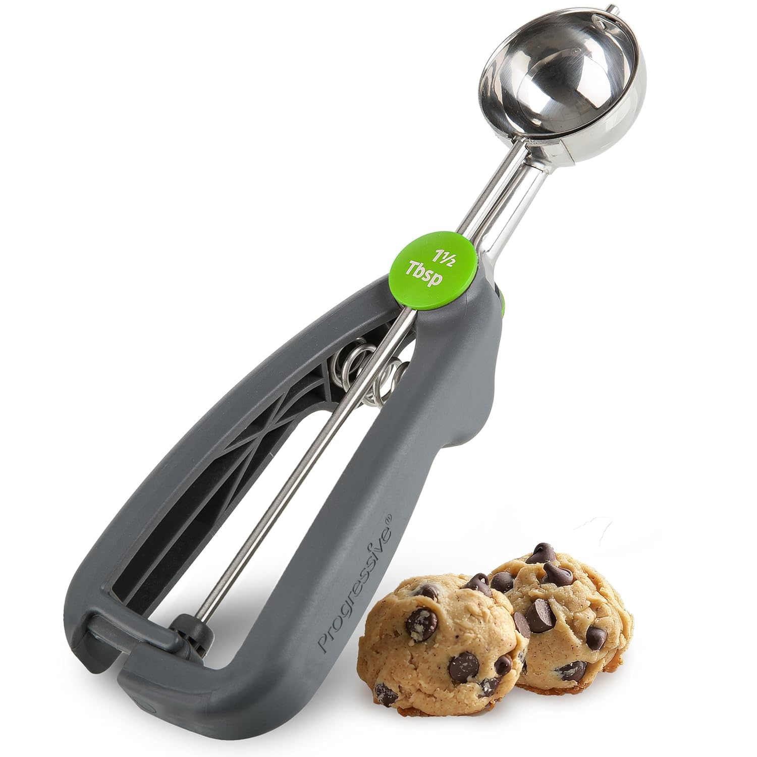 Prep Solutions 1.5 Tbsp. Stainless Steel, Quick-Release Cookie Scoop