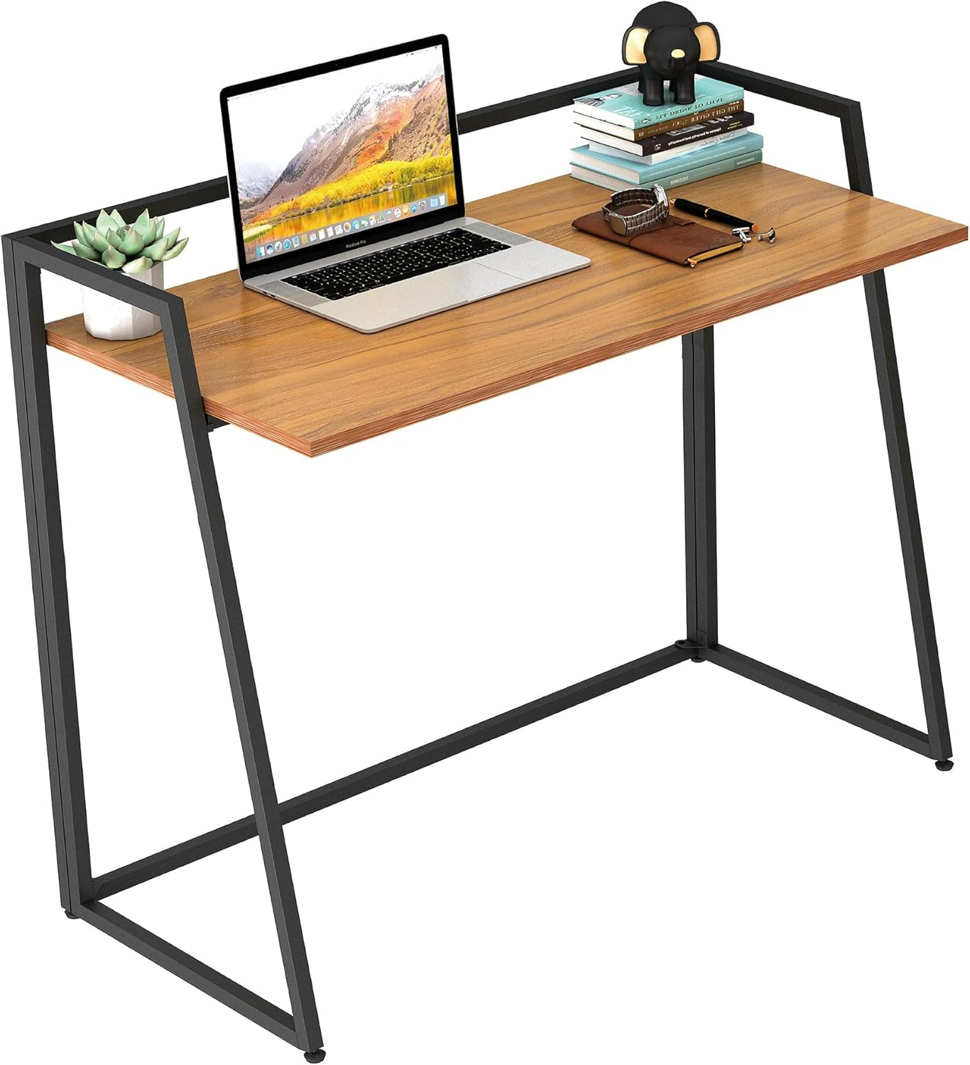 EUREKA ERGONOMIC Foldable Desk 41 inch Small Desk Save Space, Folding Desk No Assembly Required folable Desk Home Office Folding Computer Desk Table Portable, Easy to Fold Up or Down