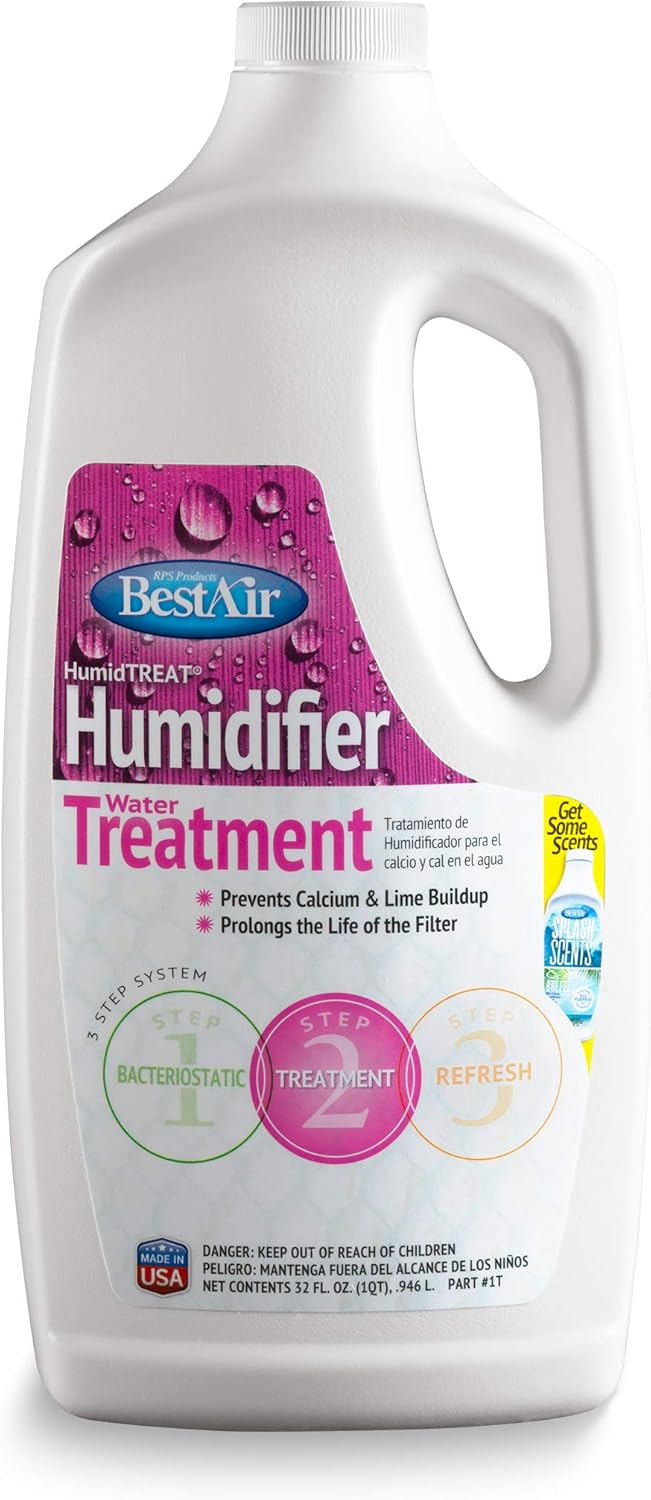 BestAir® 1T HumidiTreat™ Extra Strength Humidifier Water Treatment, 32 fl oz