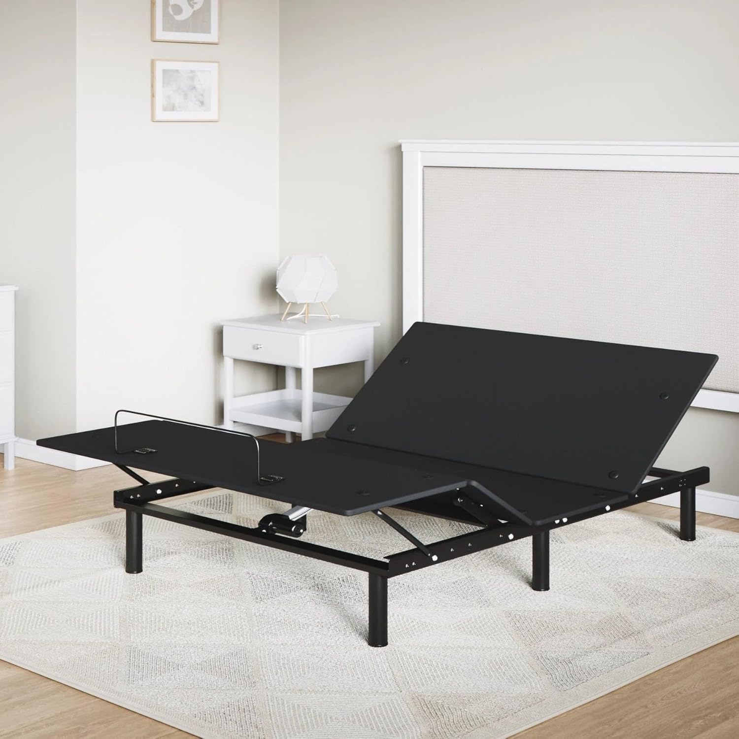 Sven & Son Essential Adjustable Bed Base (Frame Only), Easy Assembly, Head and Foot Lift, Memory Positions, Zero Gravity, Wireless Remote - Full