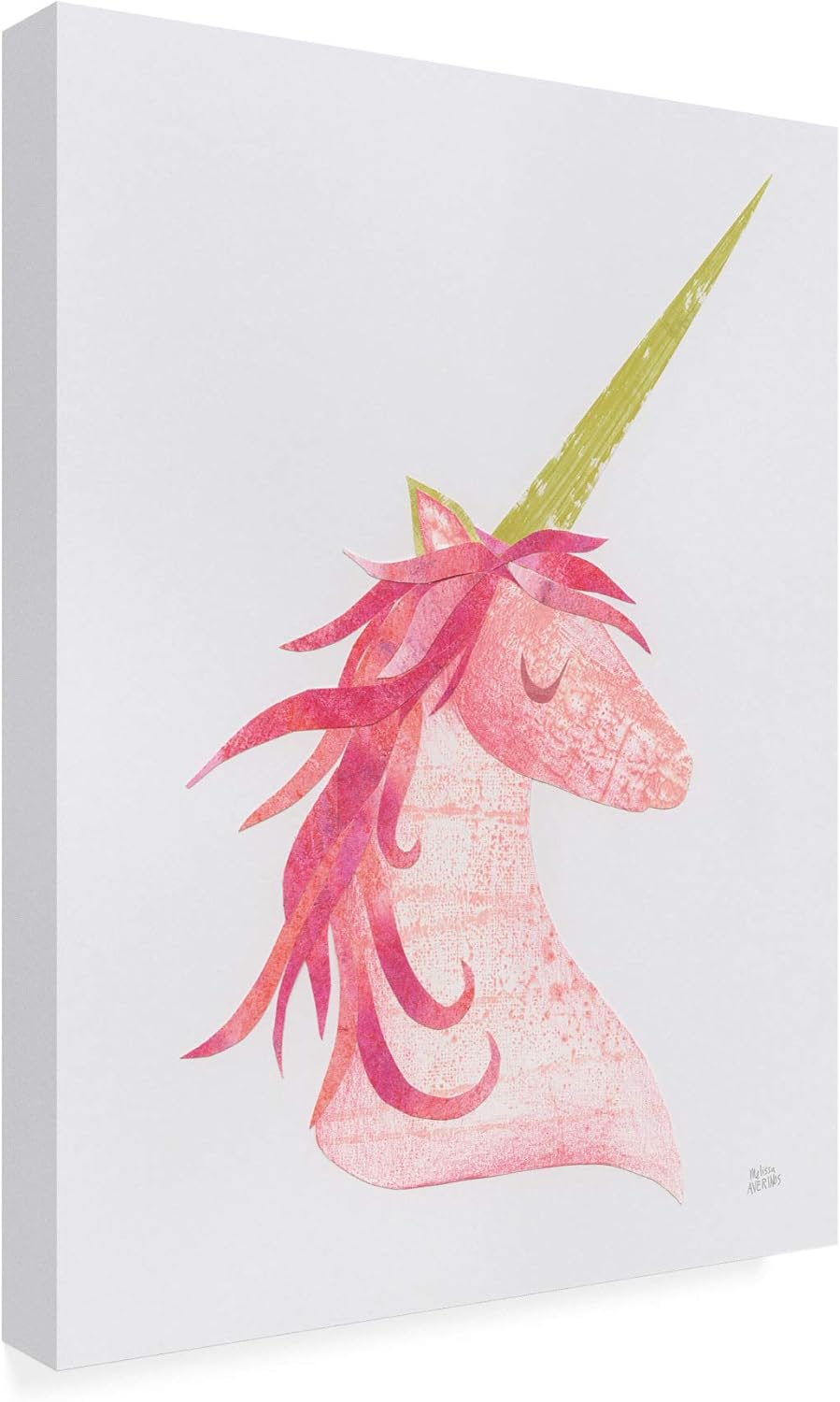 Trademark Fine Art 'Unicorn Magic I' Canvas Art by Melissa Averinos