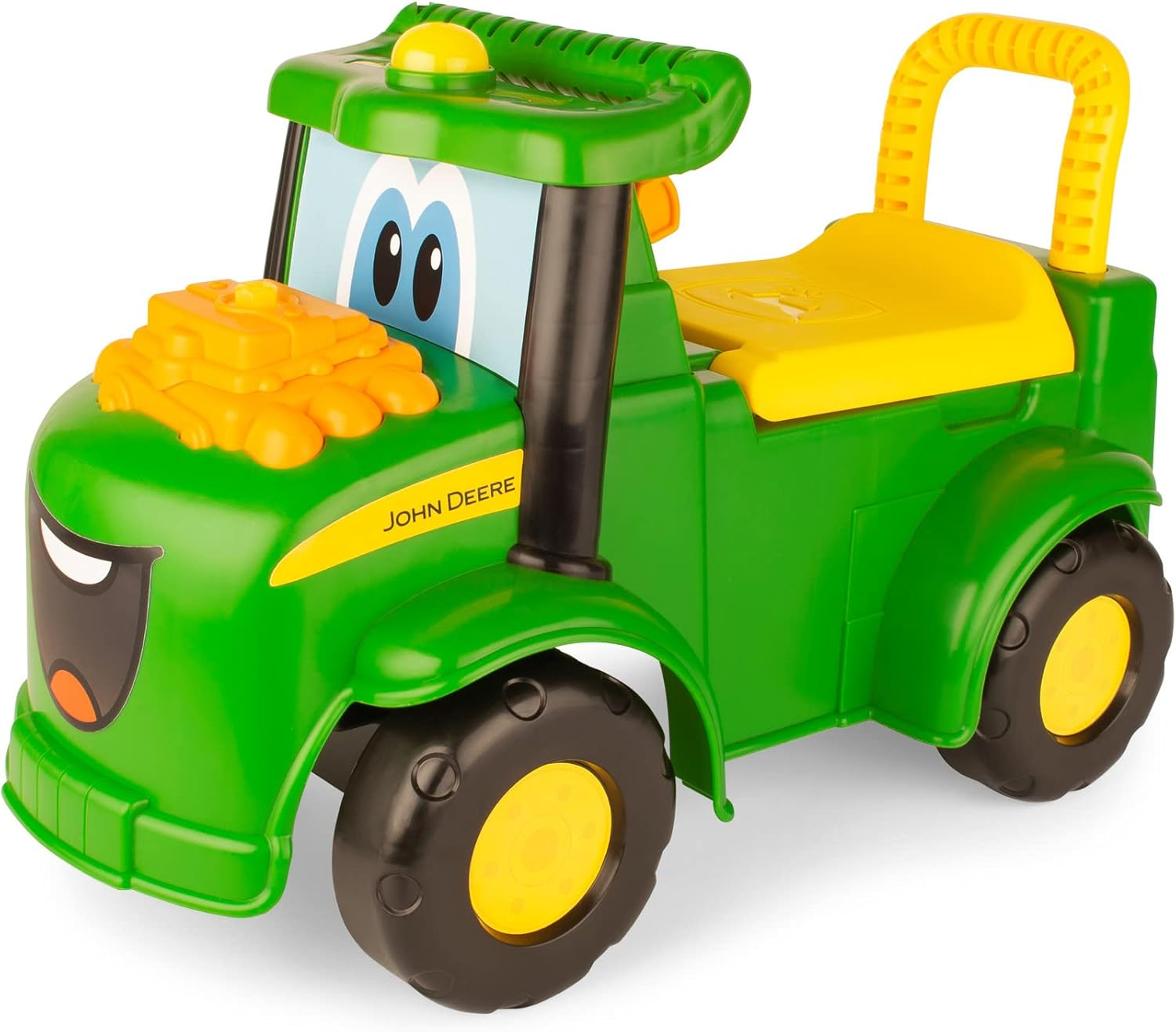 John Deere Johnny Tractor Ride-On Toy with Lights and Sounds � 12m+