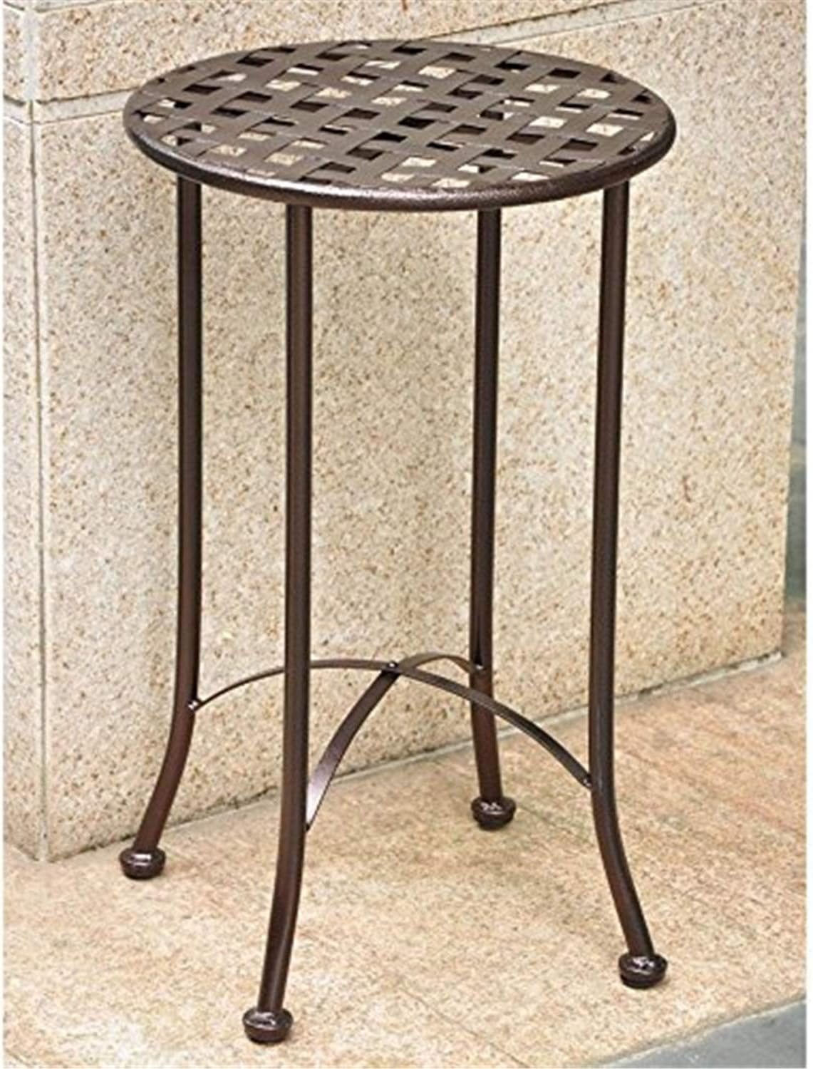 International Caravan Mandalay Iron Round Table
