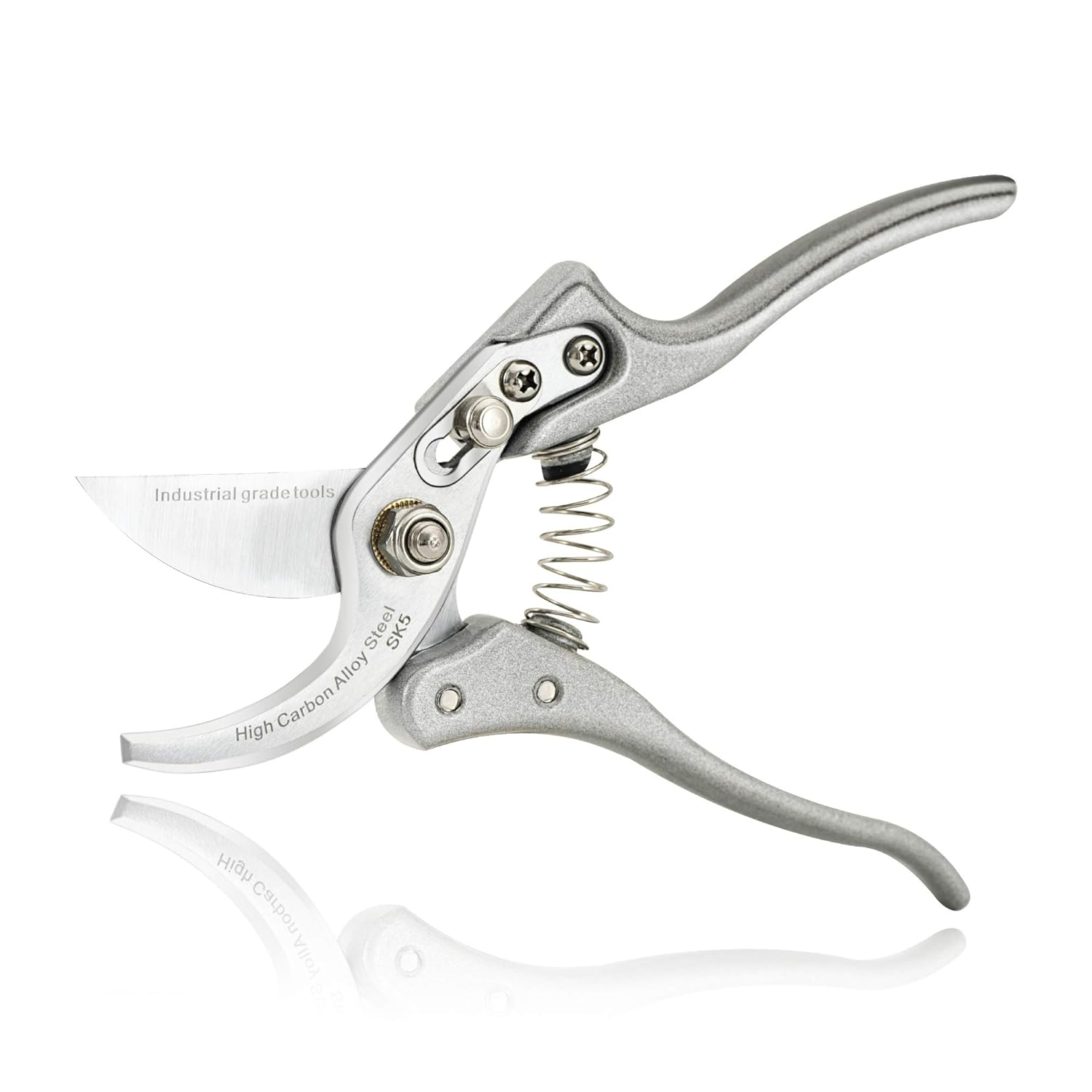 TONMA Pruning Shears for Gardening [Made in Japan] 8 Inch Bypass Garden Scissors Secateurs, Premium Japanese Gardening Tools Hand Pruner Clippers with Ergonomic Handle