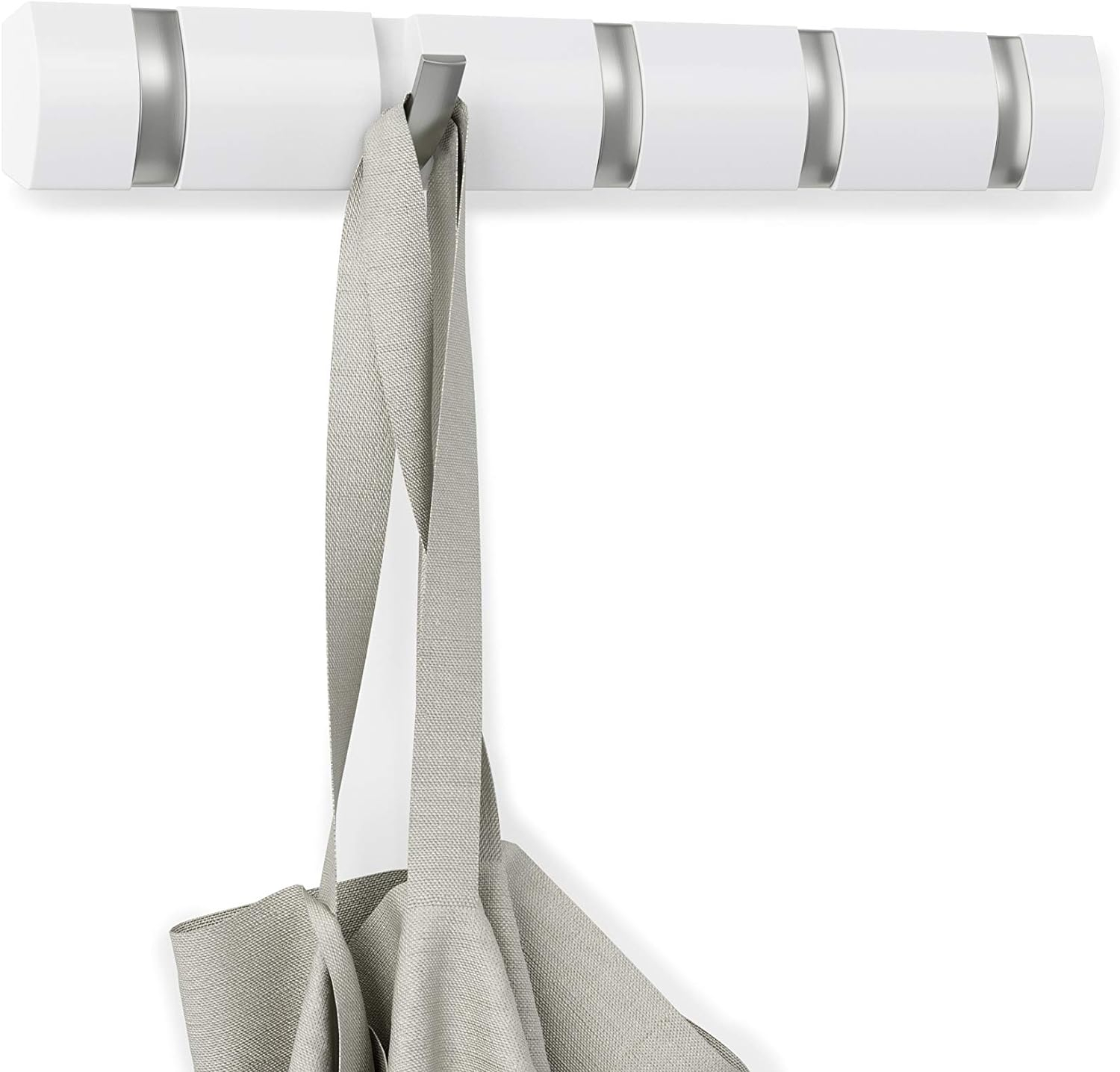Flip 5 - Hook Solid Wood Coat Rack