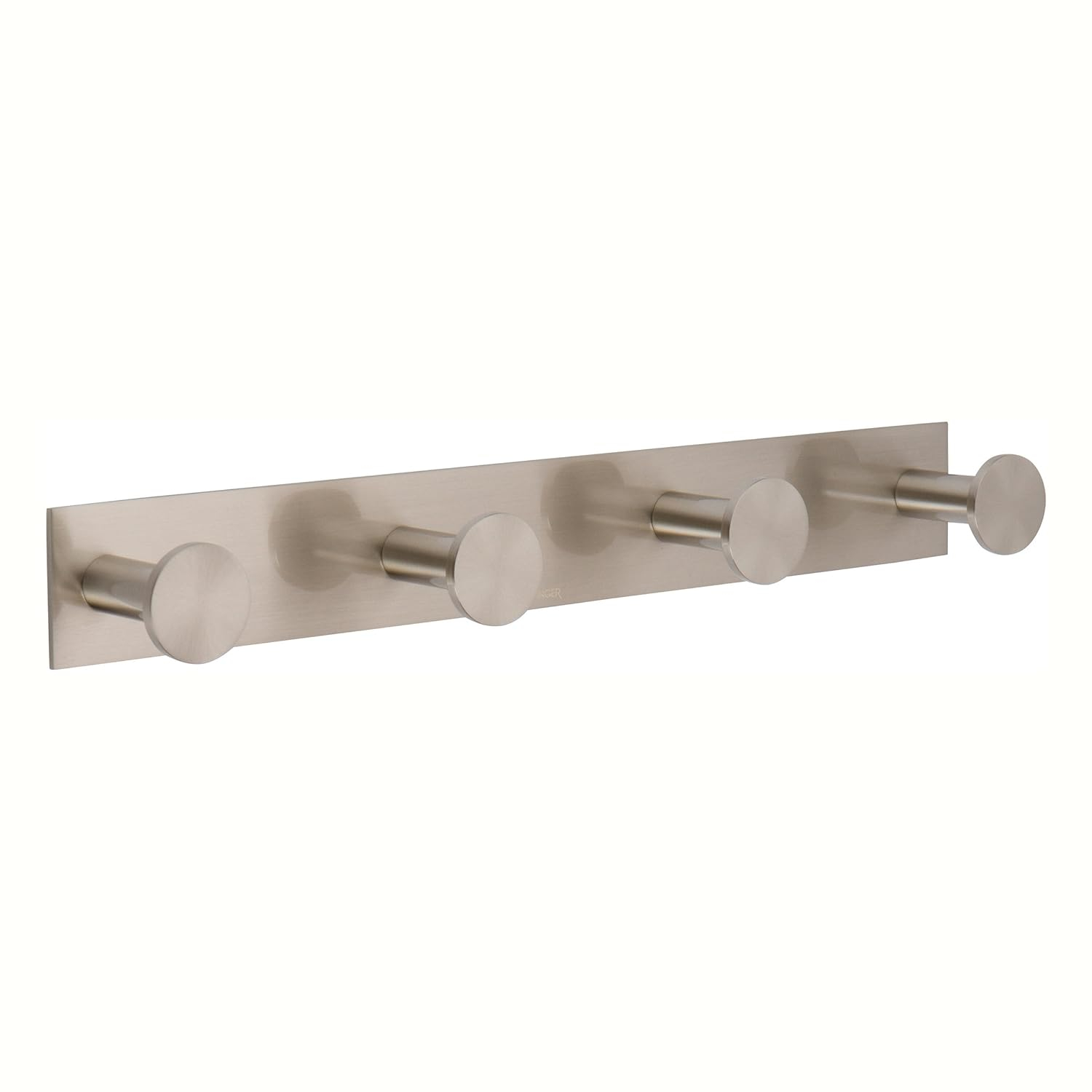 Satin Nickel Quadruple Robe and Towel Hook