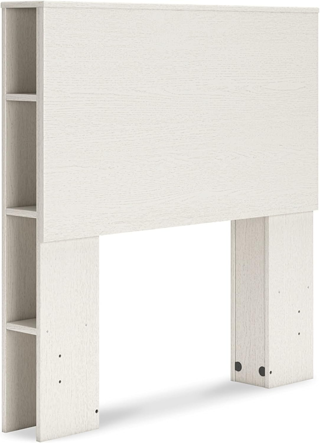 Signature Design by Ashley Aprilyn Twin Bookcase Headboard, Whitewash