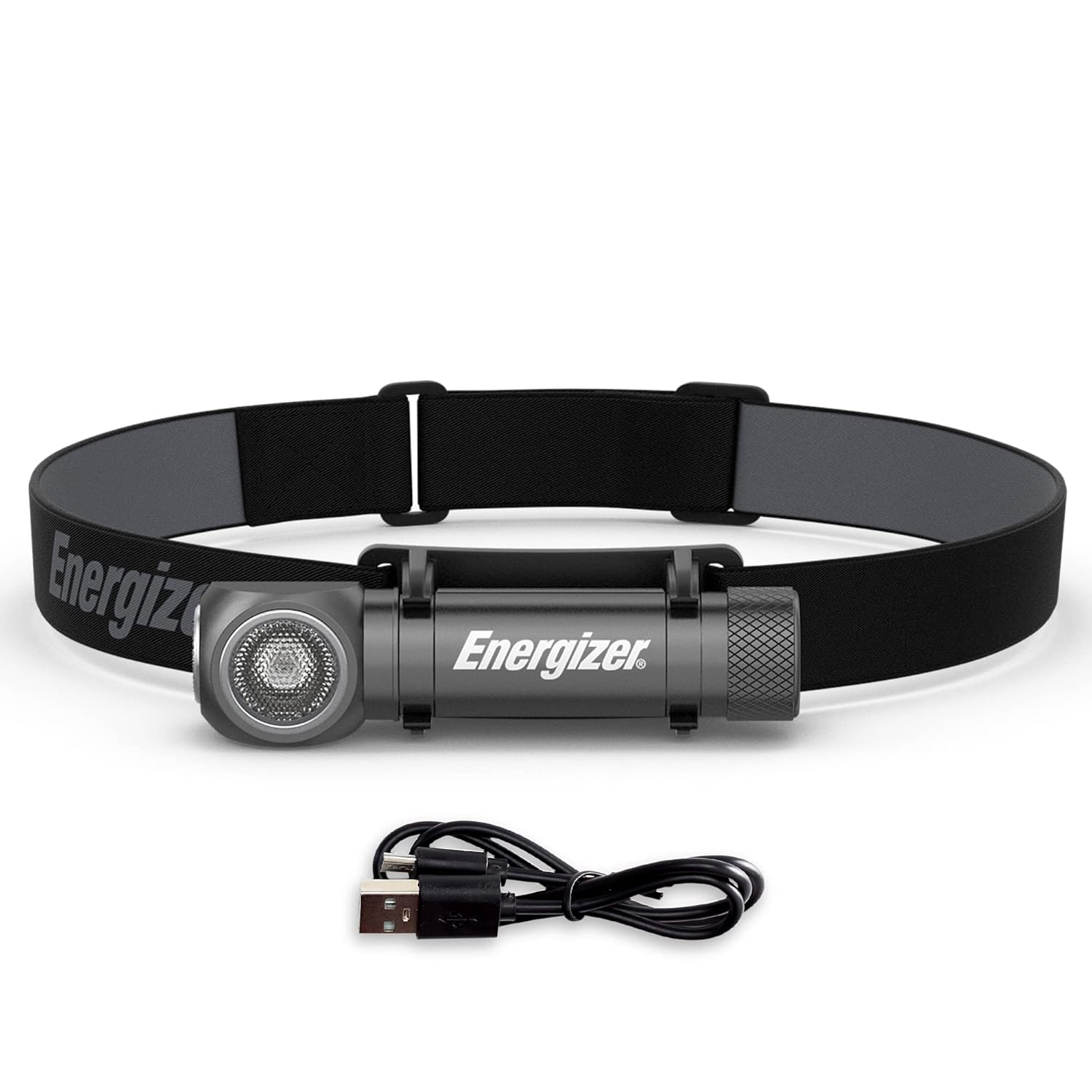 Energizer LED Headlamp Rechargeable X1000, Ultra Bright IPX4 Water Resistant Head Light, 1000 Lumen Turbo Mode, Headlamp for Outdoors, Power Outage Emergency, USB Cable Included