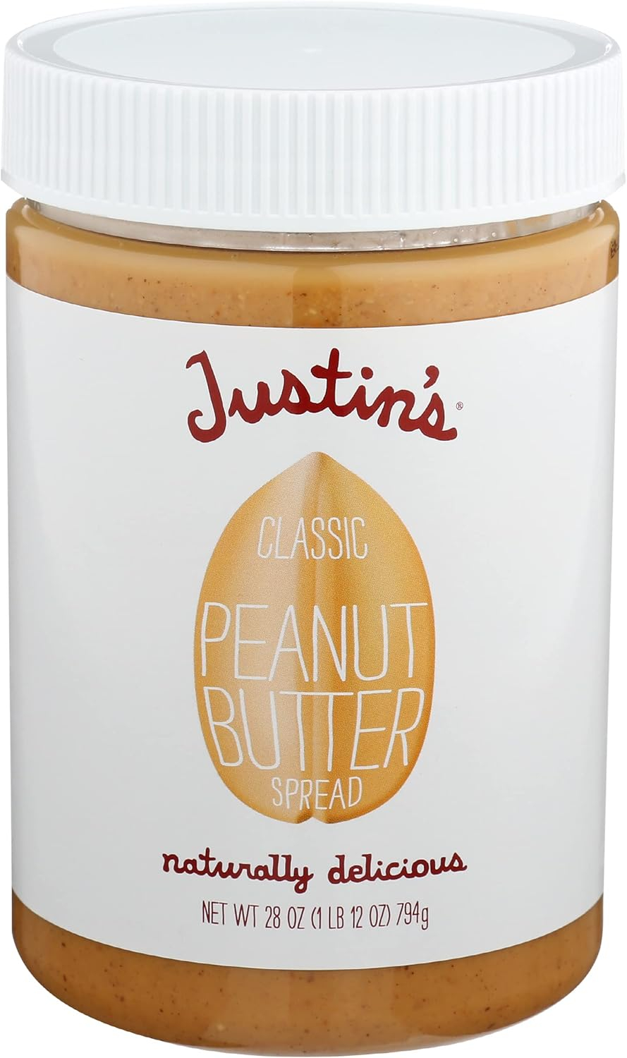 Justin's Classic Peanut Butter Spread, 28 oz Jar