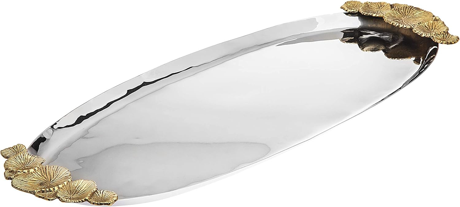 Godinger Silver Art Co Mayfair Oval Tray