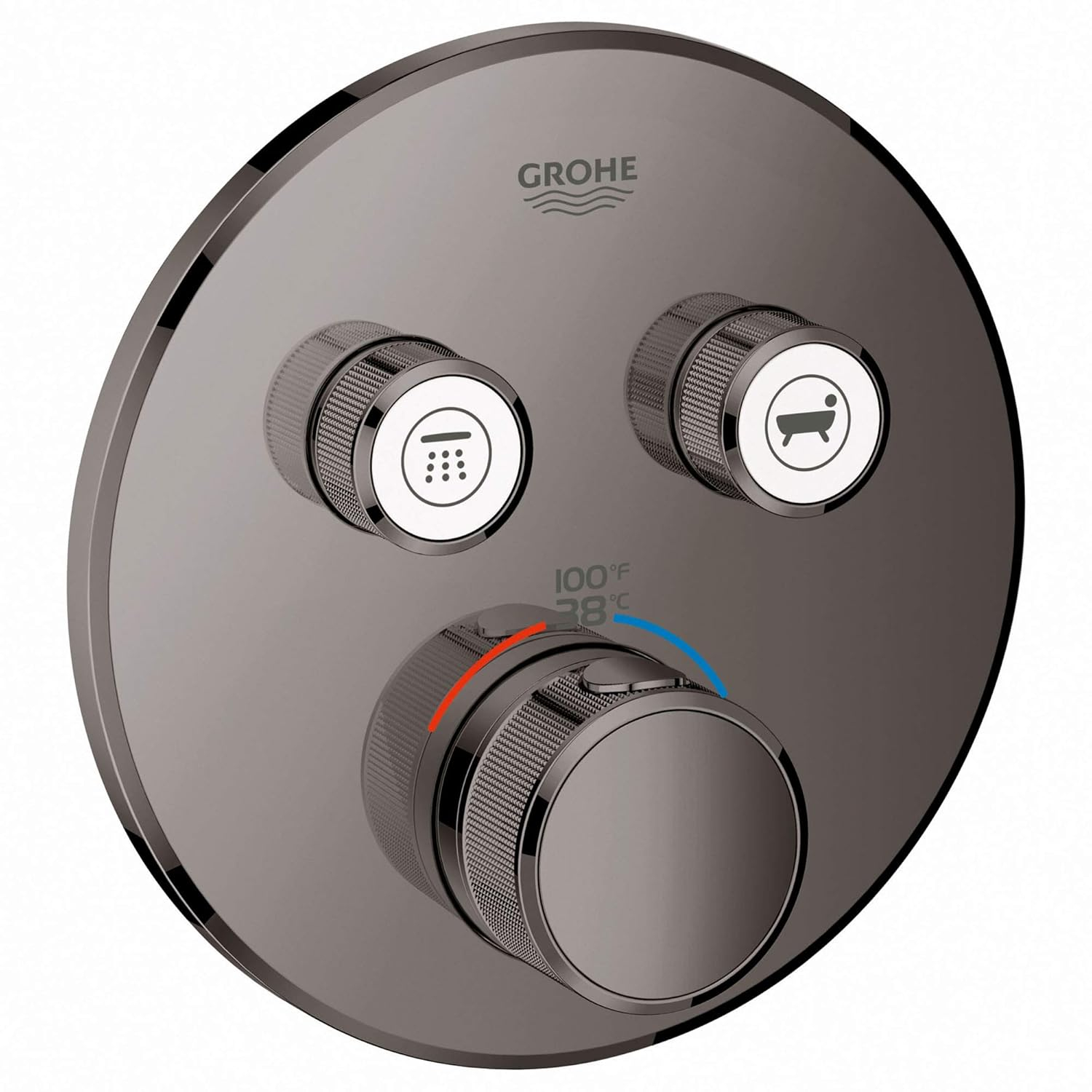 GROHE Grohtherm SmartControl Dual-Function Shower Thermostatic Valve Trim