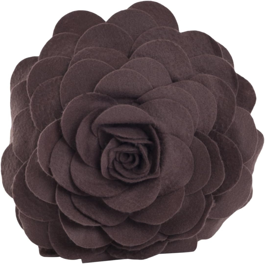Saro Lifestyle Fleur De Jardin Poly Filled Throw Pillow