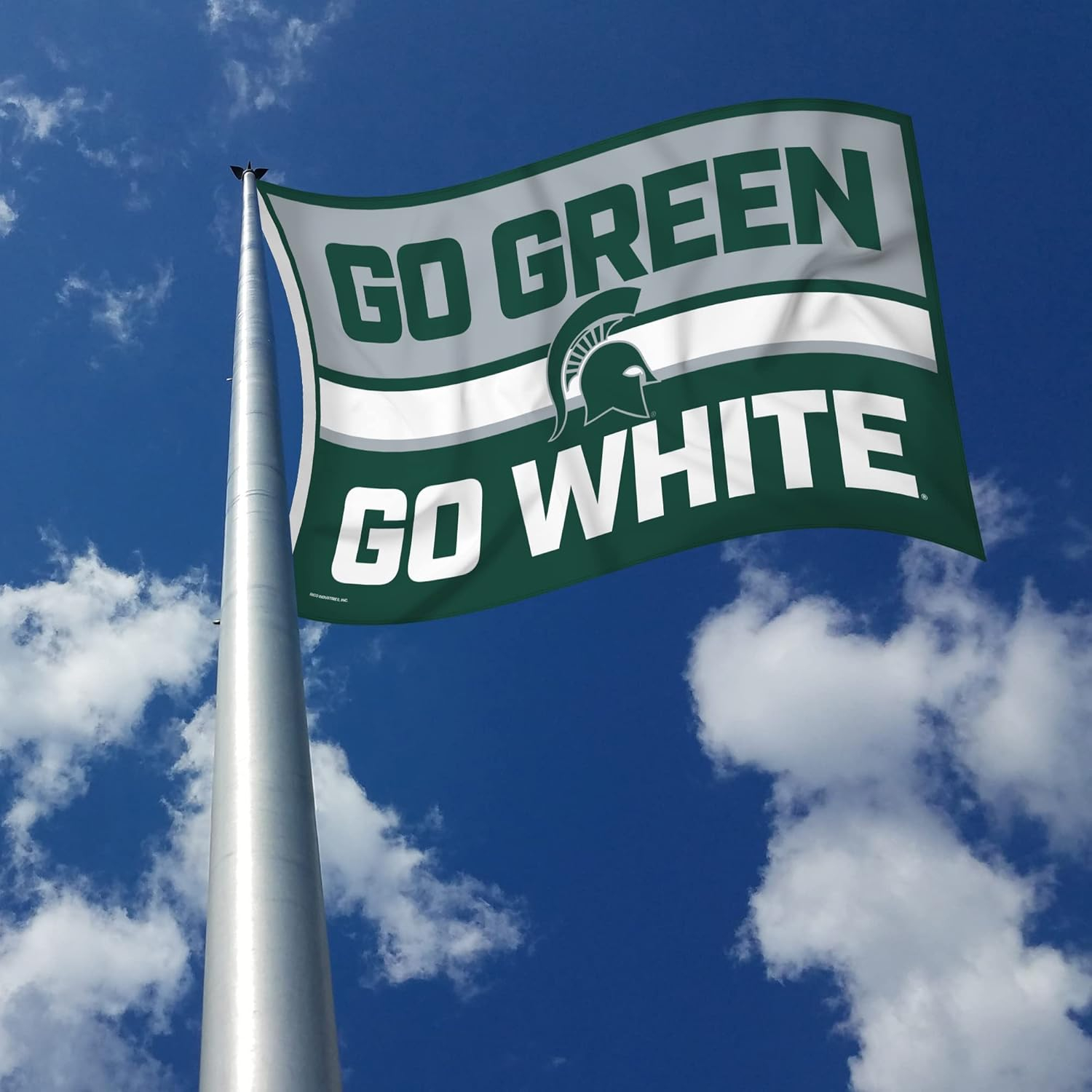 Rico Industries NCAA Bold 3' x 5' Banner Flag Single Sided - Indoor or Outdoor - Home Décor