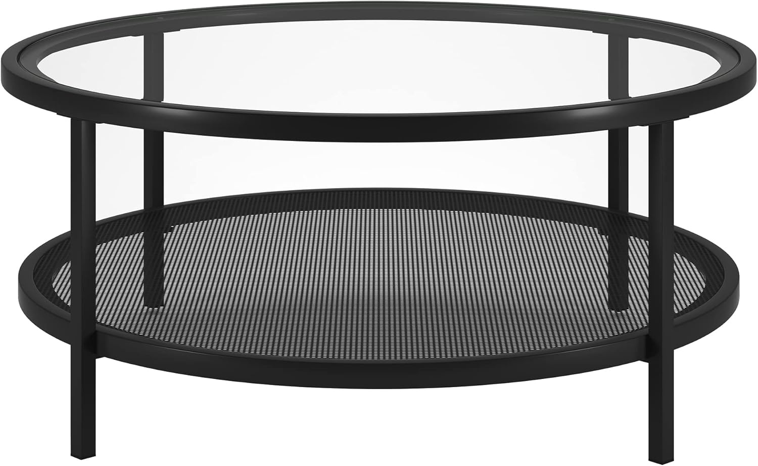 Evelyn&Zoe Rigan 36" Wide Rectangular Console Table, Brass