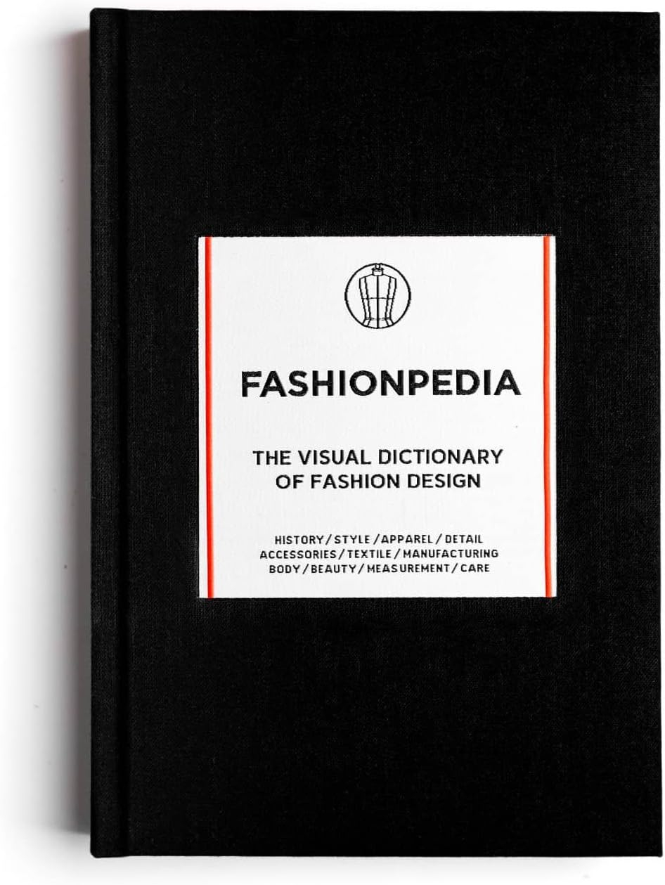Fashionpedia Black Hardcover Visual Fashion Dictionary
