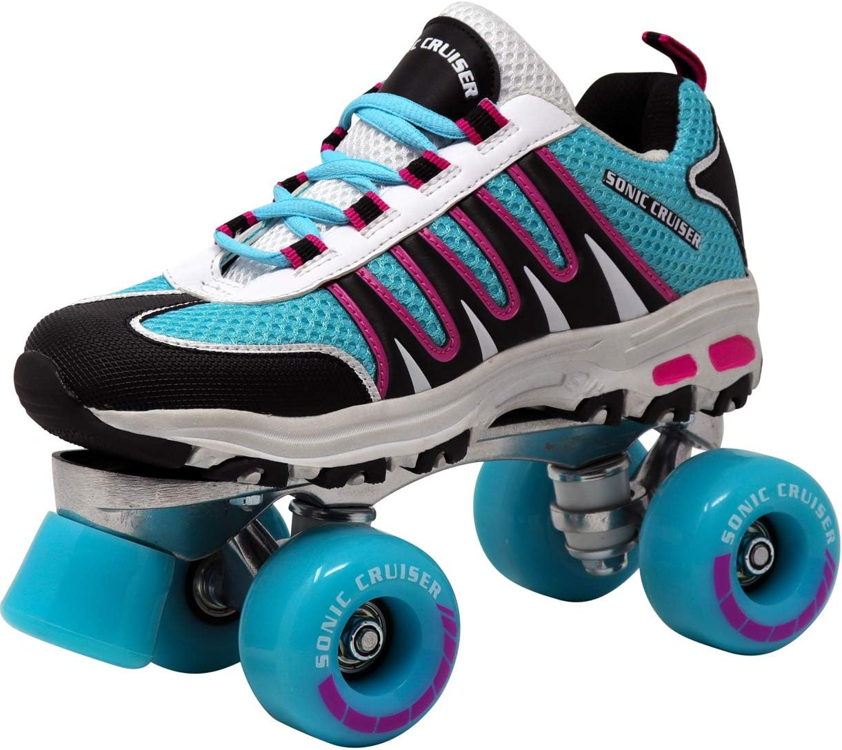 Lenexa Sonic Cruiser 2.0 Unisex Outdoor Quad Roller Skates with High Rebound Wheels